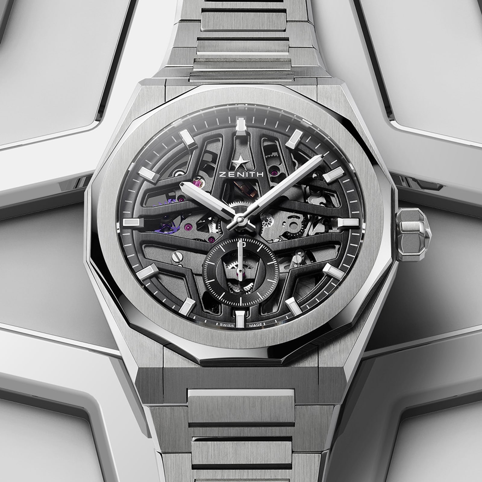 Zenith Defy Automatic Black Watch - 41mm Stainless Steel | Replica - Image 3