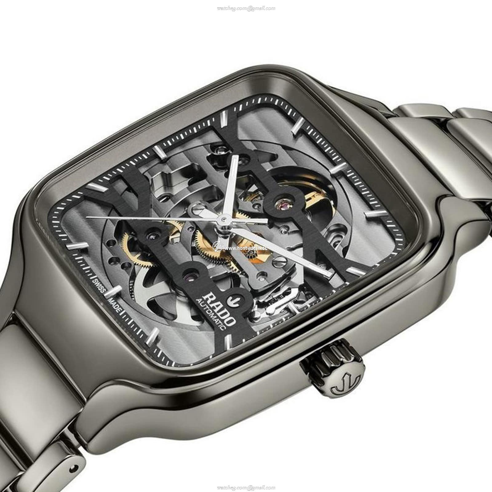 Rado True Square R27125152 | Automatic Black Ceramic & Titanium Watch - Image 2
