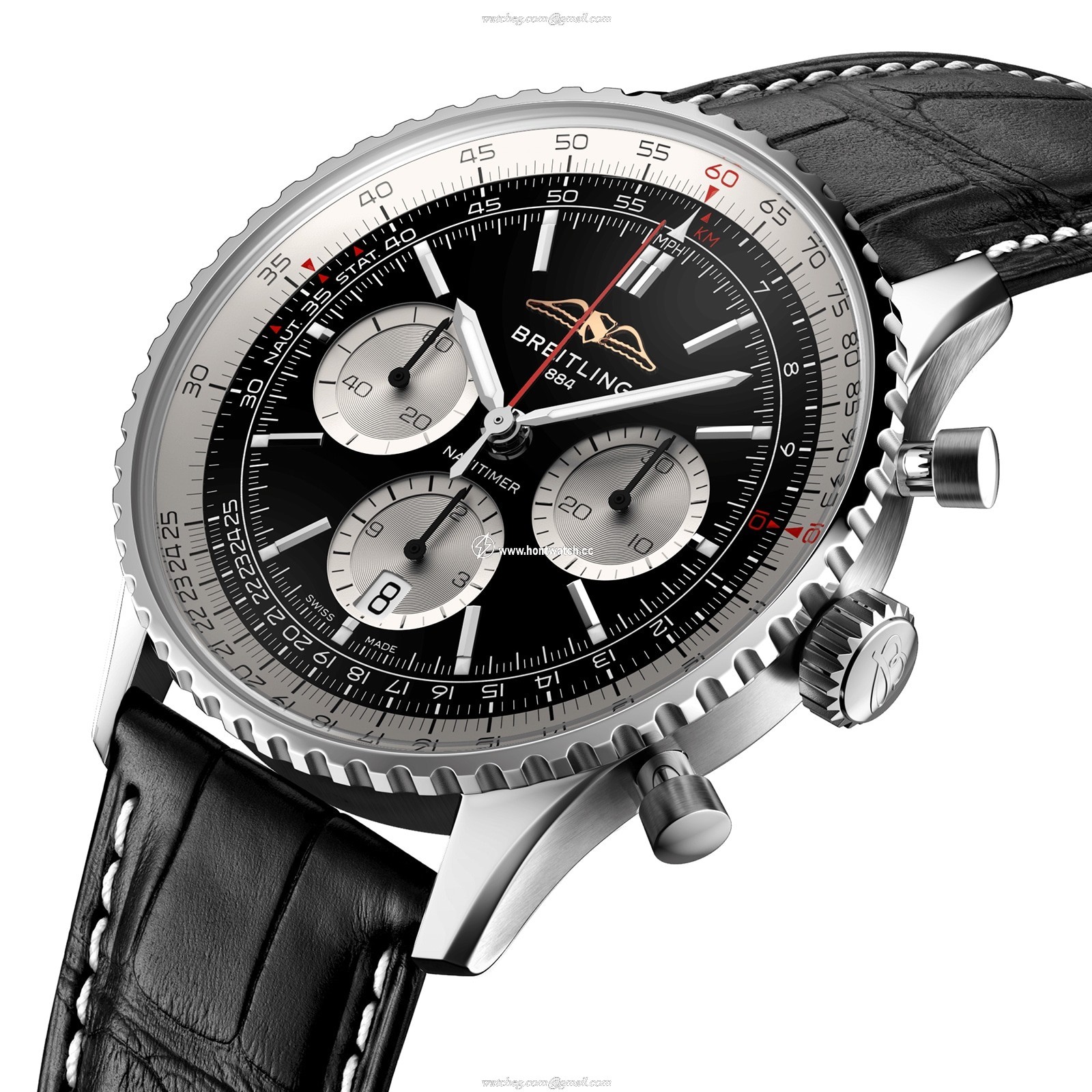 Breitling Navitimer AB0138211B1P1 | 43mm Automatic Black Dial | Stainless Steel - Image 2
