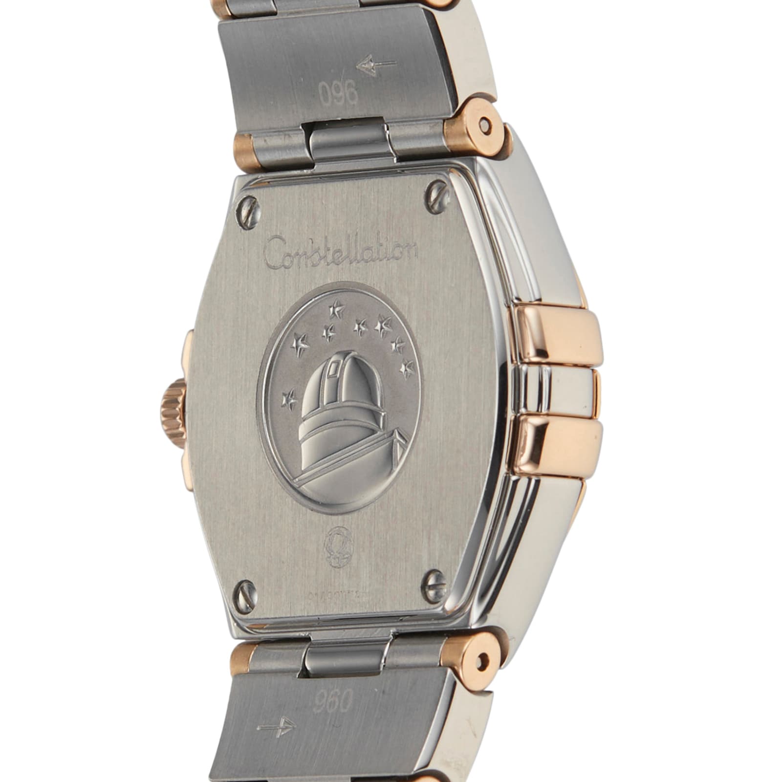 Omega Constellation 24mm Ladies Watch - Stainless Steel Rose Gold - Quartz - Image 4