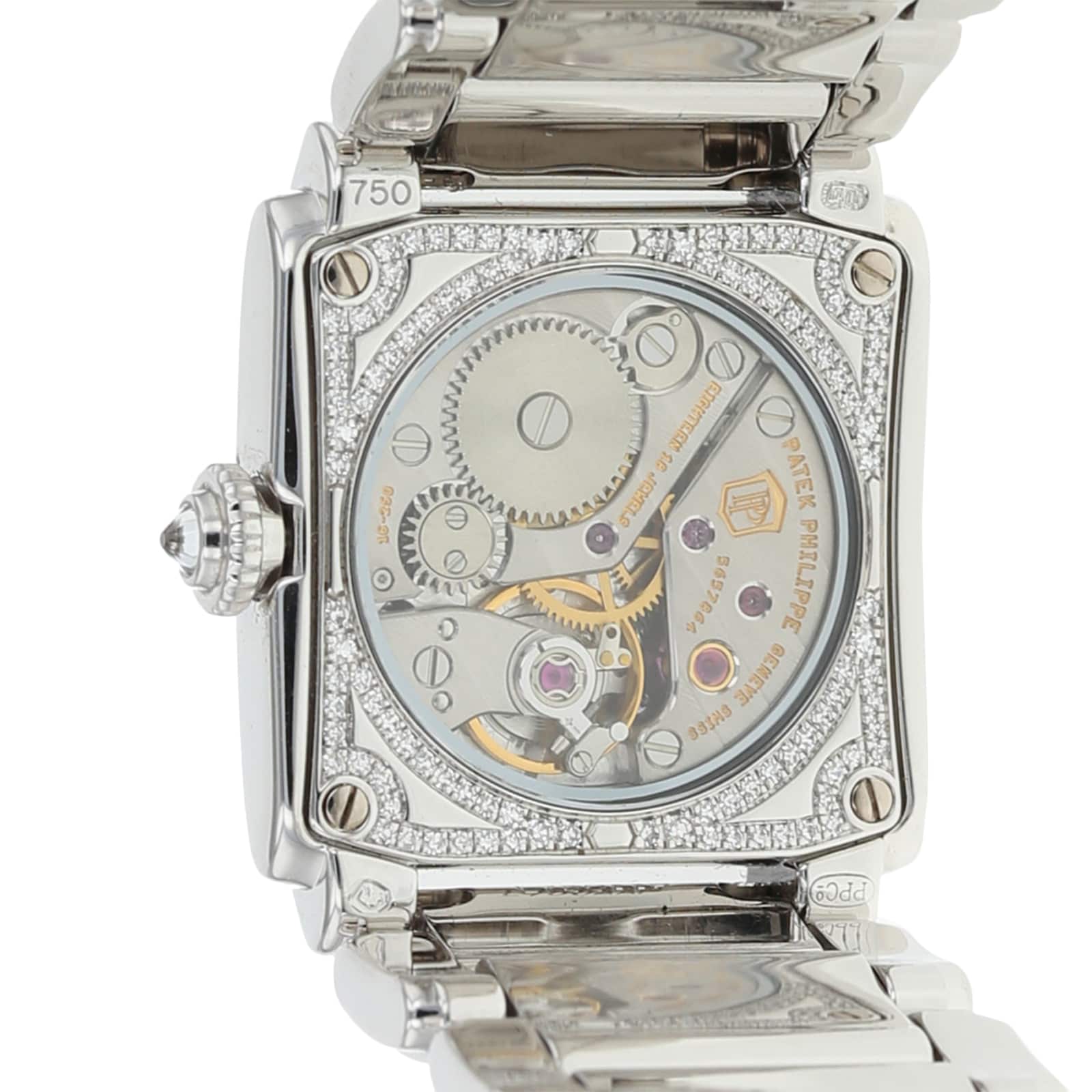 Patek Philippe 4909/50G-001 White Gold Diamond Ladies Watch | Manual Winding - Image 4