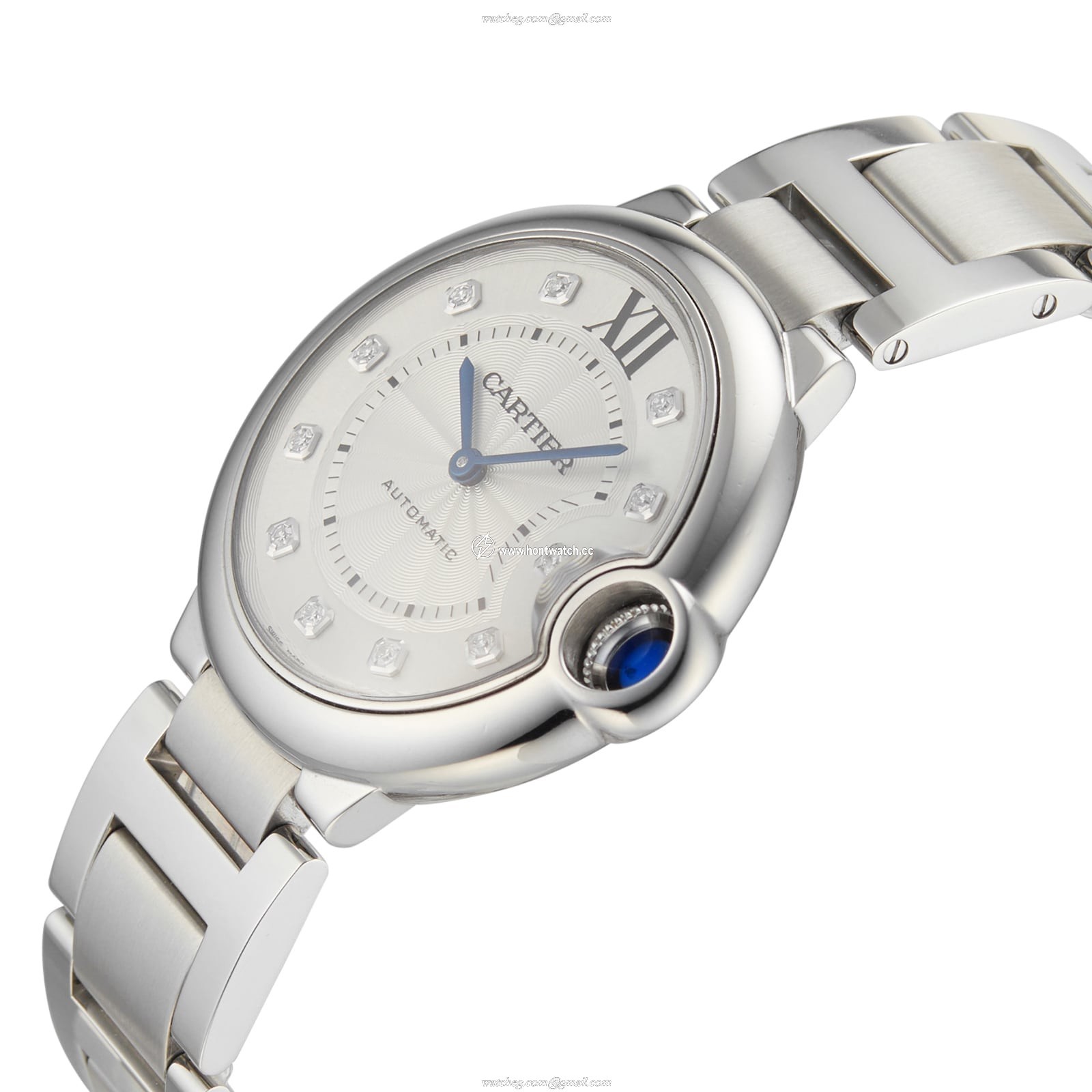 Cartier Ballon Bleu WE902075 | 36mm Stainless Steel Automatic Silver Dial - Image 2