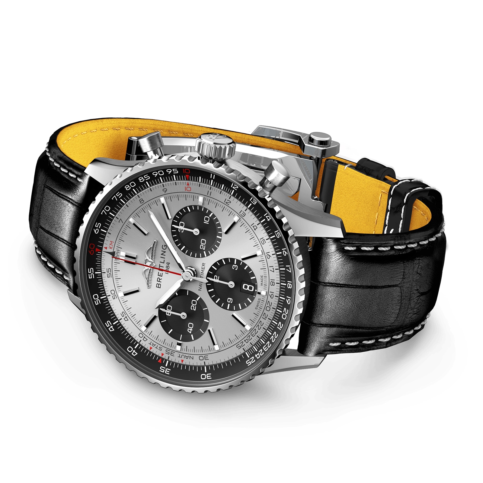 Breitling Navitimer AB0138241G1P1 | 43mm Stainless Steel Automatic Silver Watch - Image 4