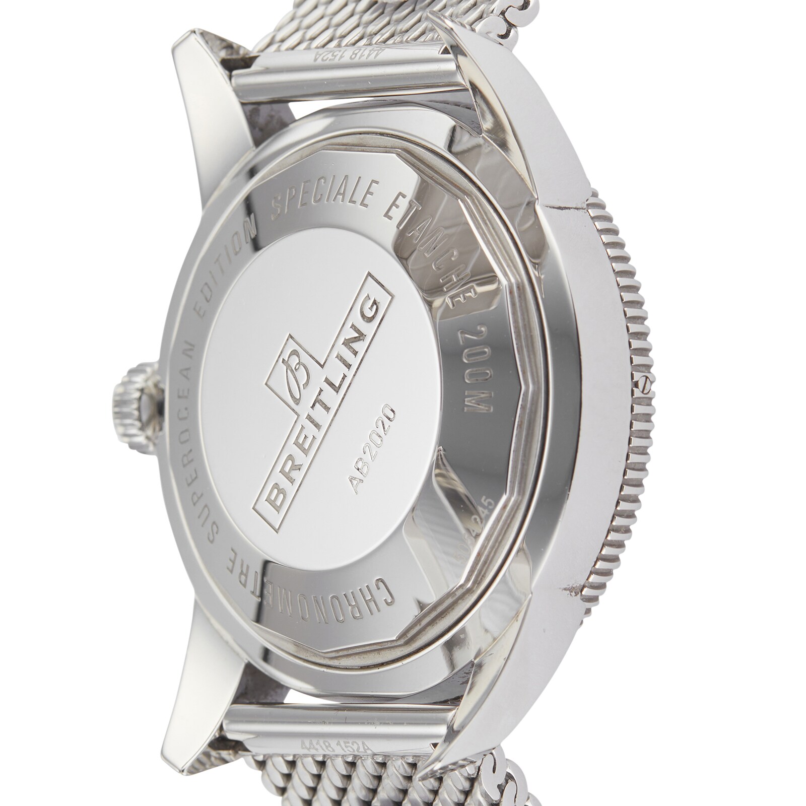 Breitling Superocean Heritage 46mm Automatic Blue Dial Men's Watch | Stainless Steel - Image 4