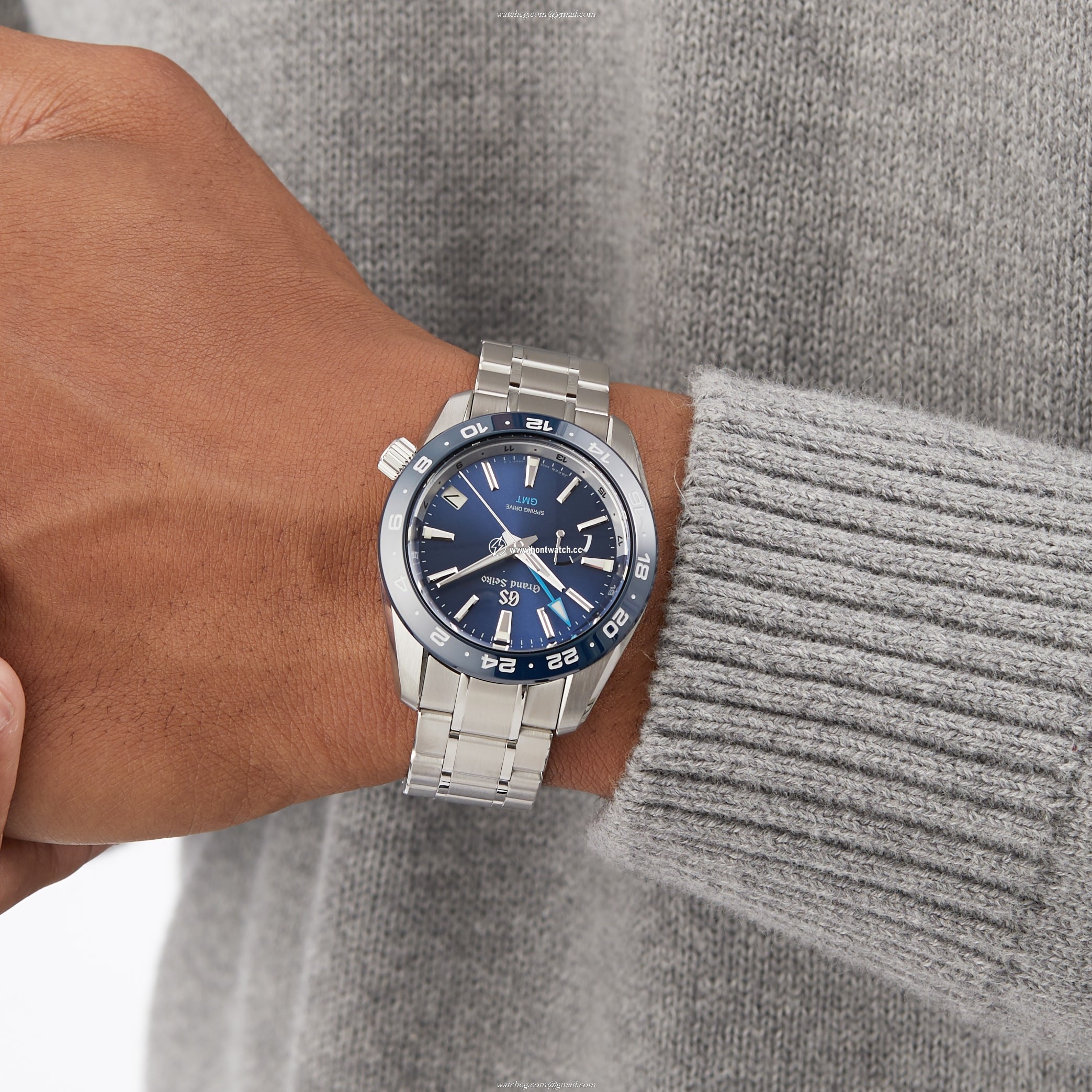 Grand Seiko Sport SBGE255 Automatic Blue | 40mm Stainless Steel | 200M Water Resistant - Image 2