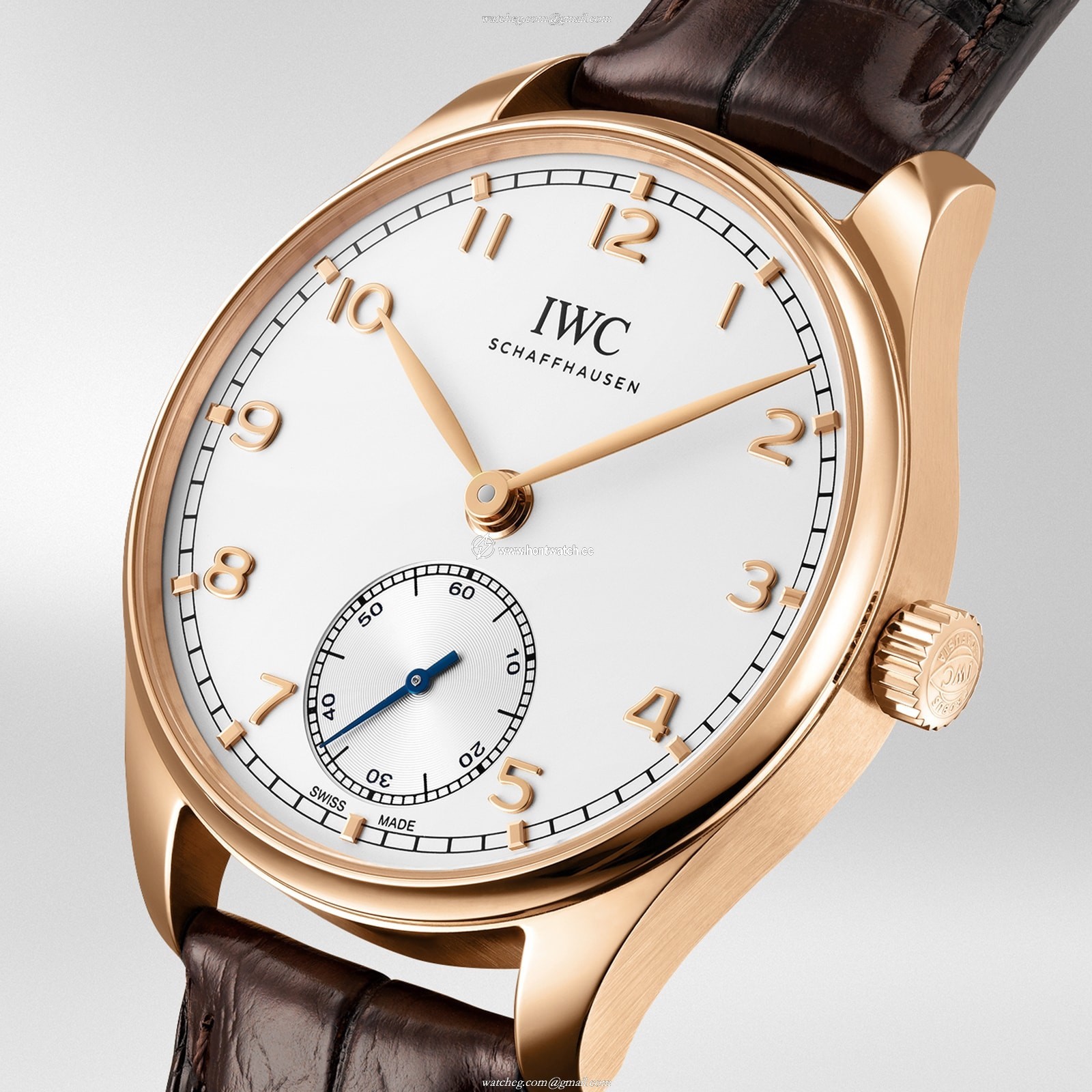 IWC Portugieser IW358306 Automatic | 18ct Rose Gold 40.5mm Silver Dial - Image 2