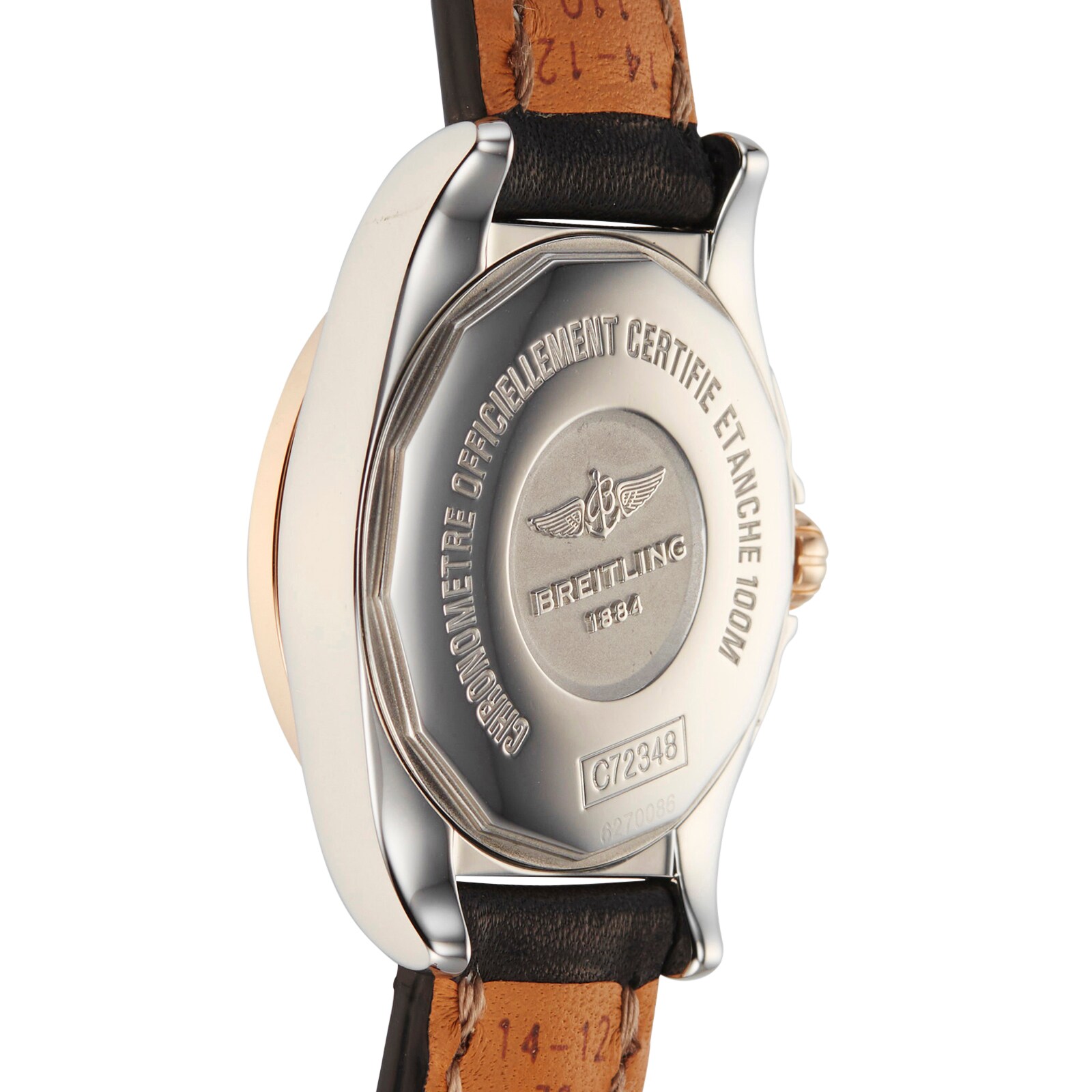 Breitling Galactic C7234812/BF32 | 29mm Quartz Watch | Black Dial | Stainless Steel & Rose Gold - Image 4