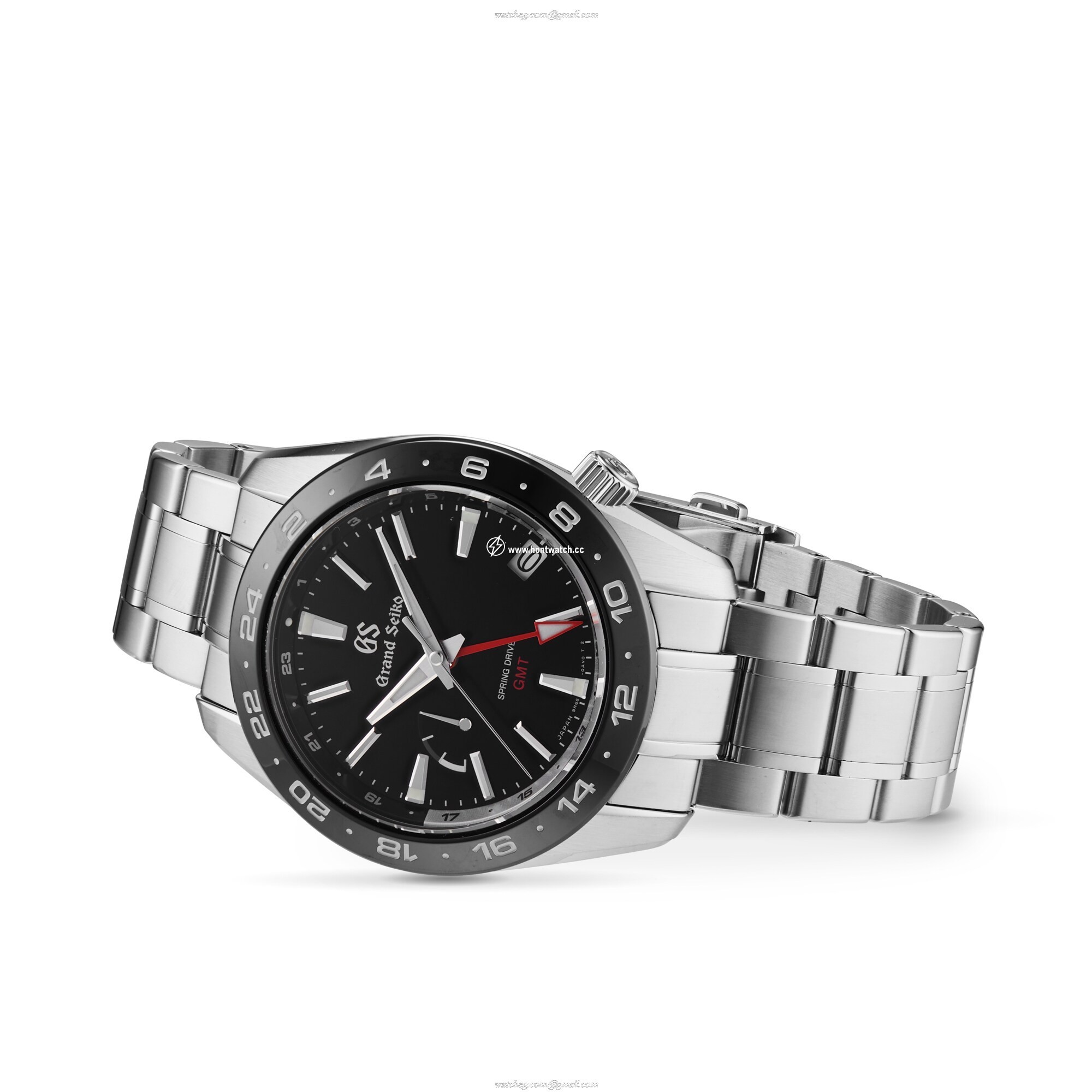 Grand Seiko Sport SBGE253 Automatic Black Watch - 40mm Stainless Steel - Image 2