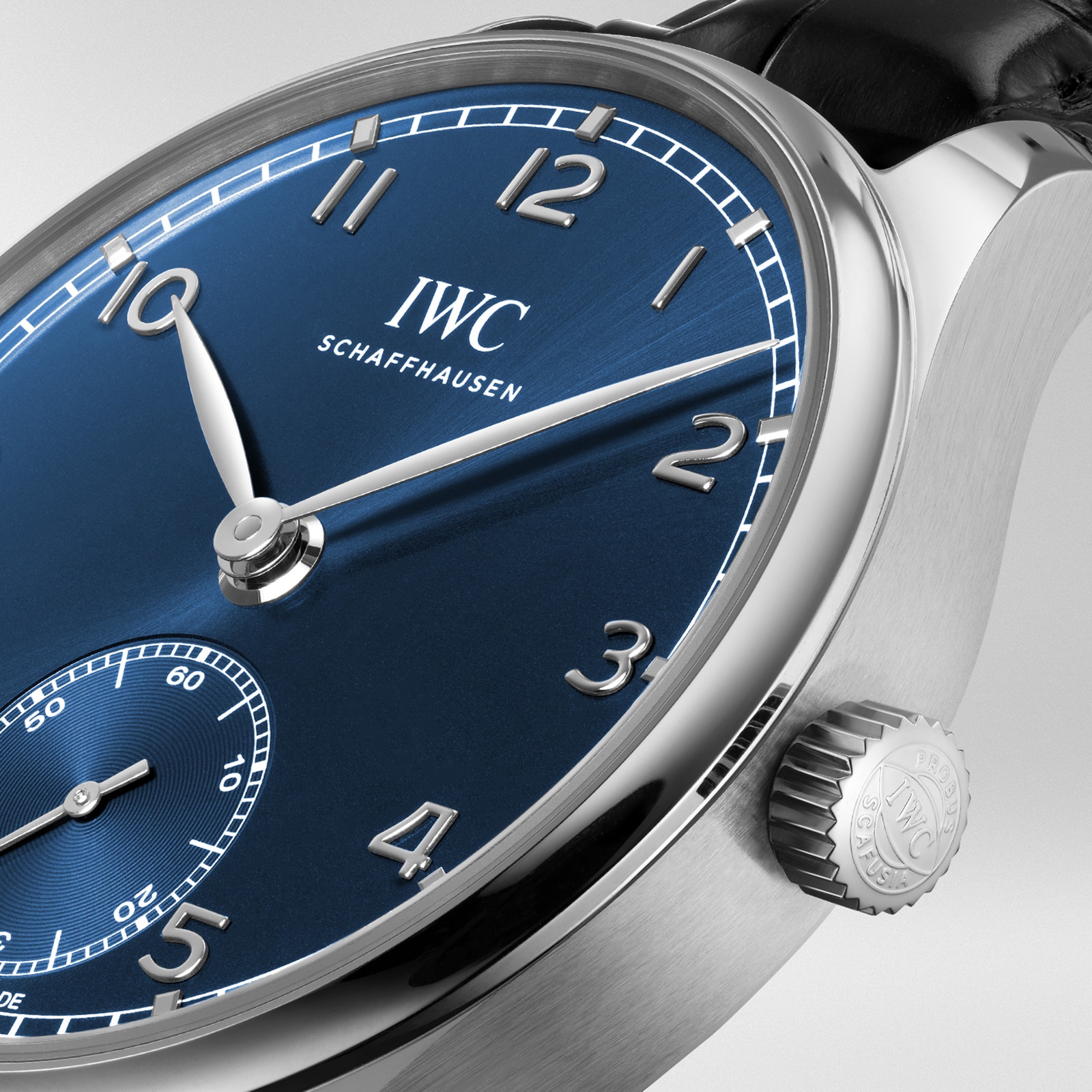 IWC Portugieser IW358305 Automatic Blue Dial - 40.5mm Stainless Steel Watch - Image 3