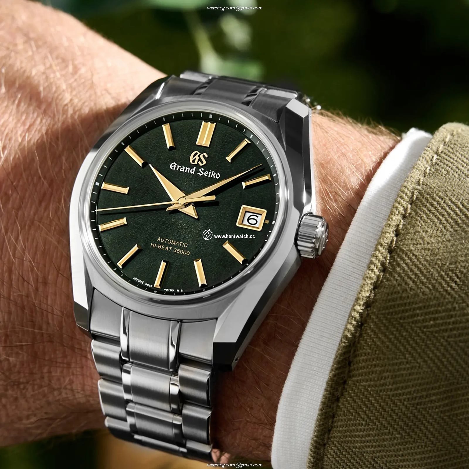 Grand Seiko Heritage SBGH271 Automatic Green Dial - 40mm Stainless Steel - Image 2