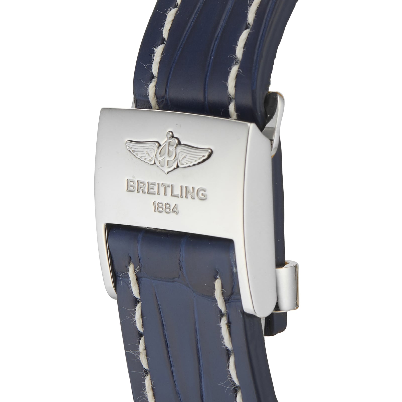 Pre-Owned Breitling Navitimer GMT 46mm Automatic Blue Dial Watch - Image 3