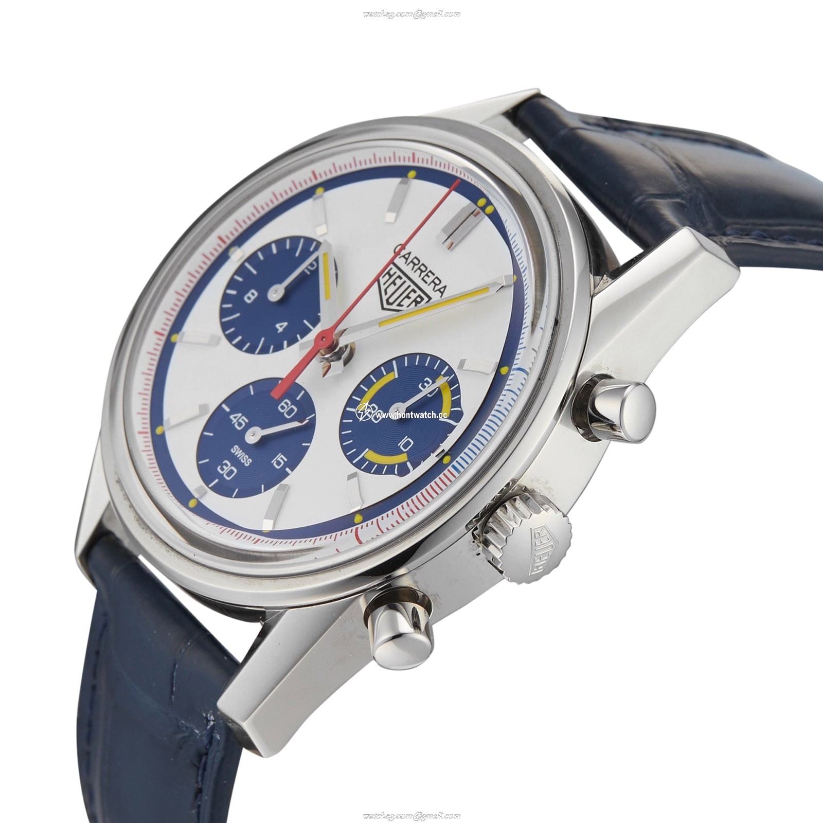 TAG Heuer Carrera CBK221C.FC6488 - 39mm Automatic Watch - White Dial - Image 2
