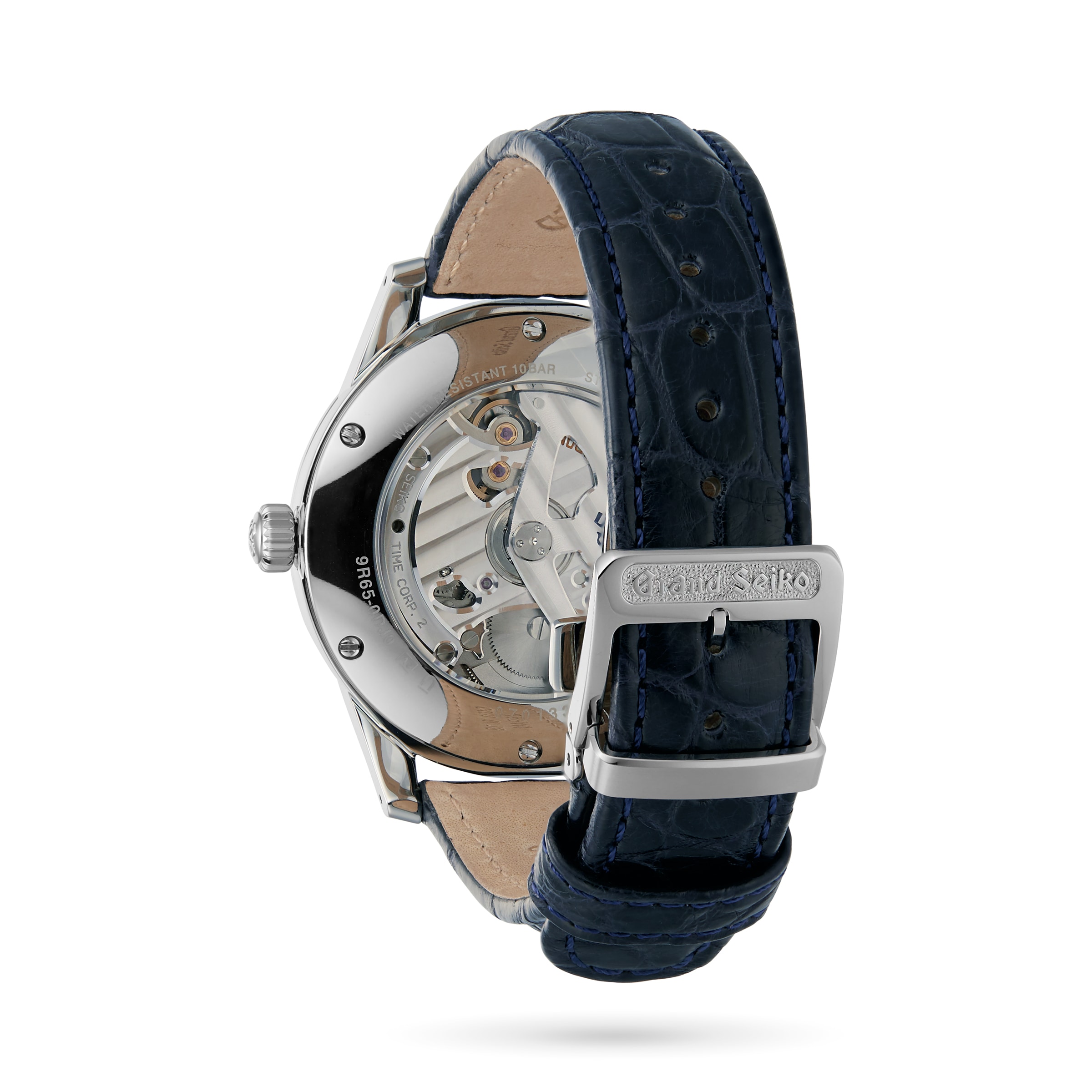 Grand Seiko Elegance SBGA407 | Blue Snowflake Dial | 40mm Stainless Steel - Image 3