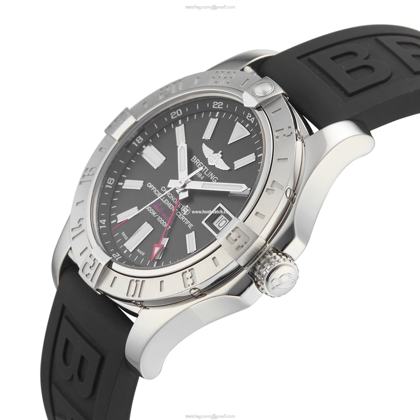 Breitling Avenger II A3239011/BC35 | 43mm Automatic Black Dial | 300M Water Resistant - Image 2