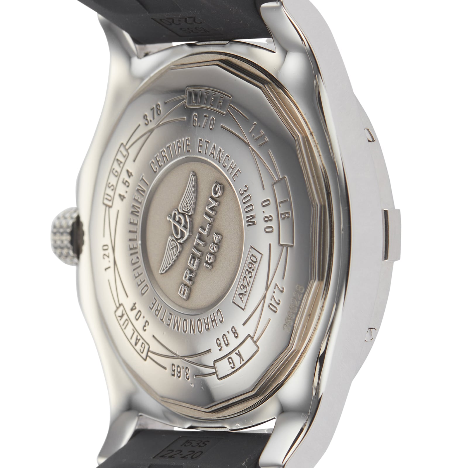 Breitling Avenger II A3239011/BC35 | 43mm Automatic Black Dial | 300M Water Resistant - Image 4