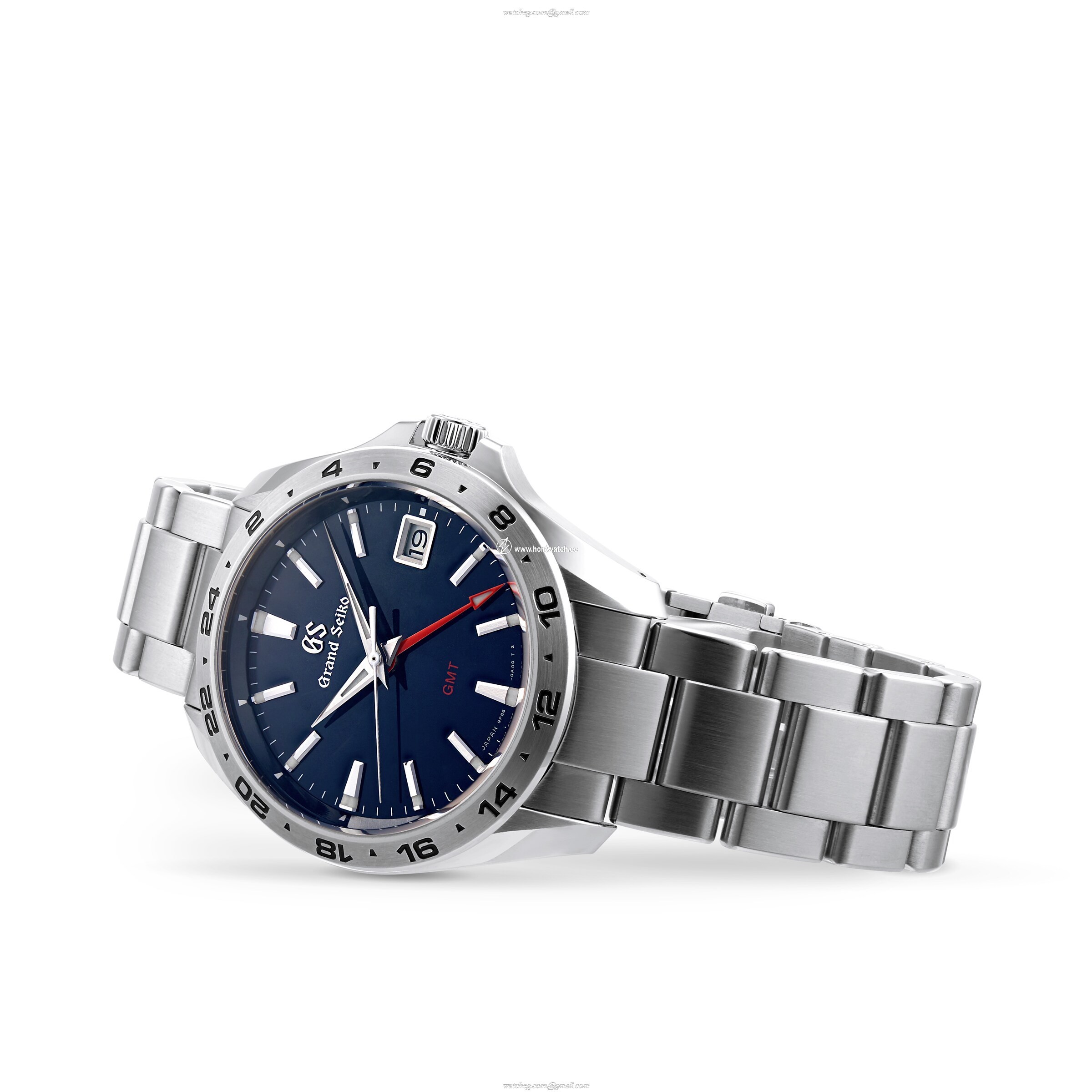 Grand Seiko Sport SBGN005 Quartz GMT Blue Dial - 39mm Stainless Steel - Image 2
