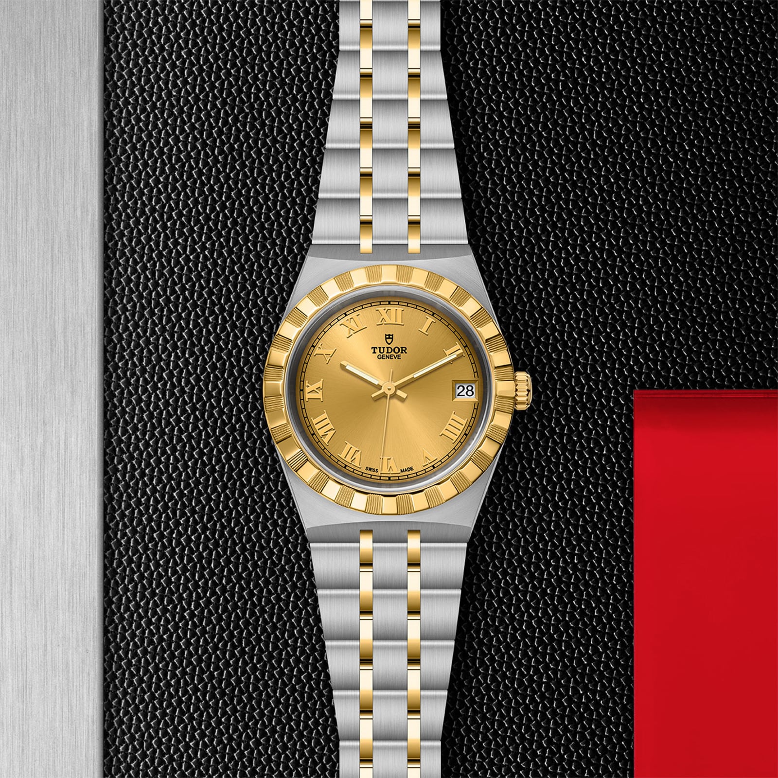 Tudor Royal M28403-0004 Automatic Watch - 34mm Champagne Dial - Steel & Gold - Image 4