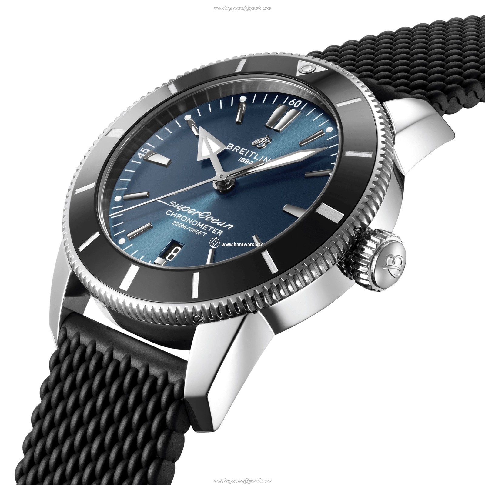 Breitling Superocean Heritage 44mm Automatic Blue Dial - Stainless Steel - Image 2