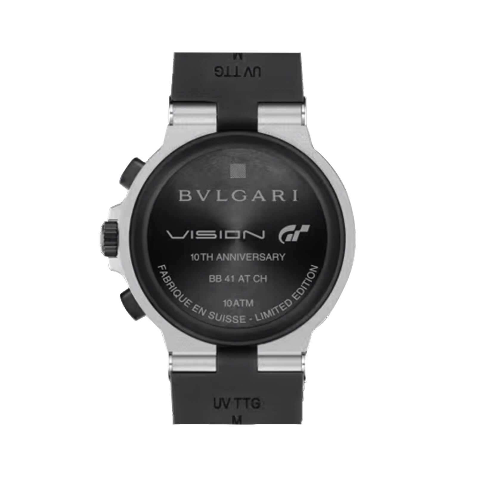 BVLGARI Aluminium 103893 Automatic Grey Replica Watch - 41mm - Image 4