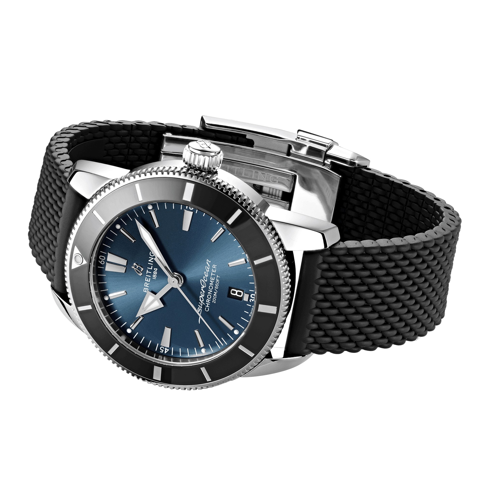 Breitling Superocean Heritage 44mm Automatic Blue Dial - Stainless Steel - Image 3