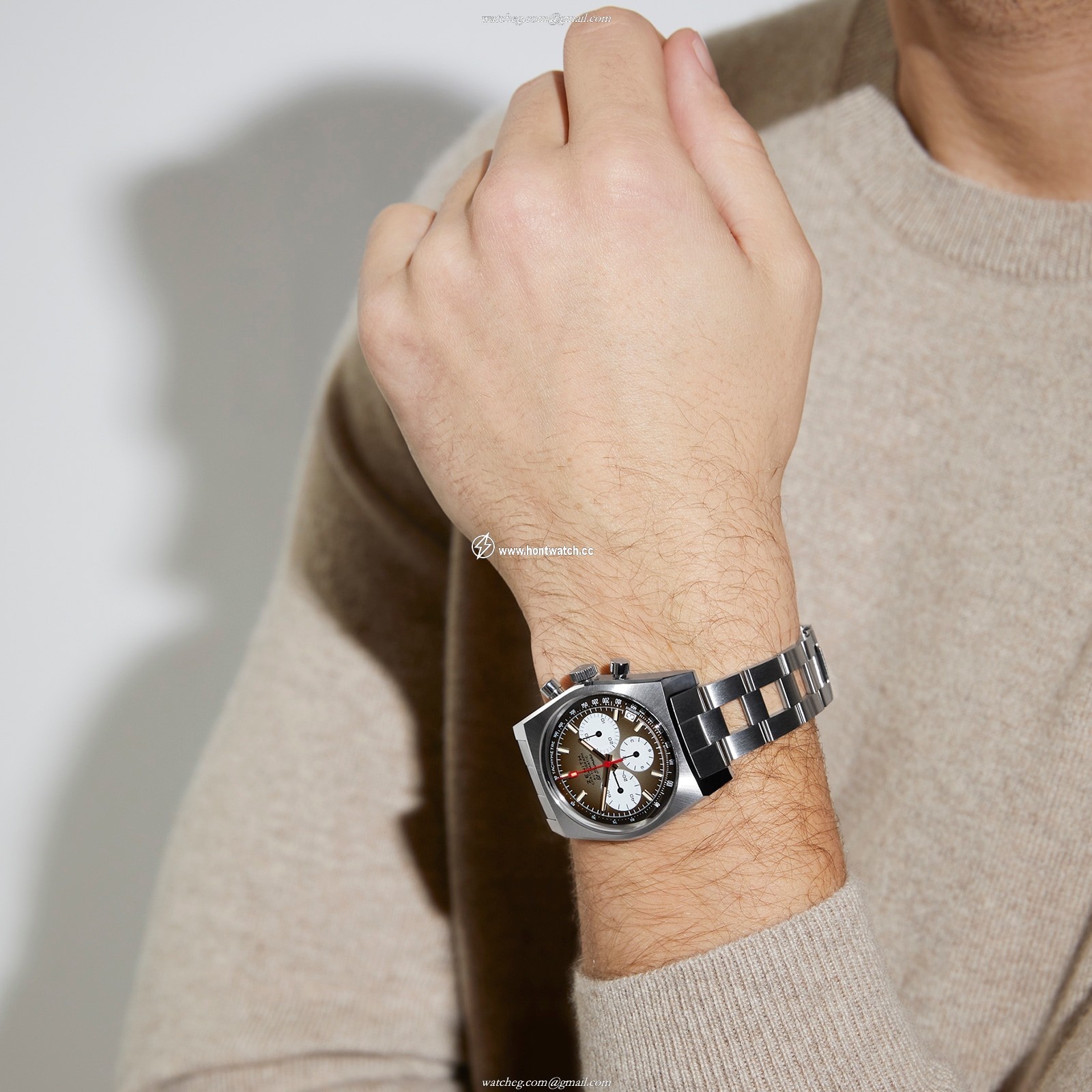 Zenith Chronomaster El Primero 37mm Automatic Brown Dial - Stainless Steel - Image 2