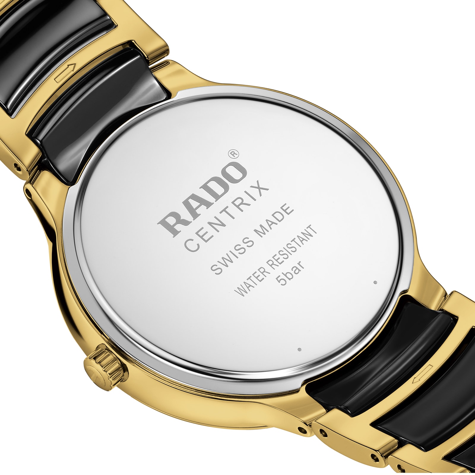 Rado Centrix R30022742 | Black Dial | Diamond Dots | 39.5mm - Image 4