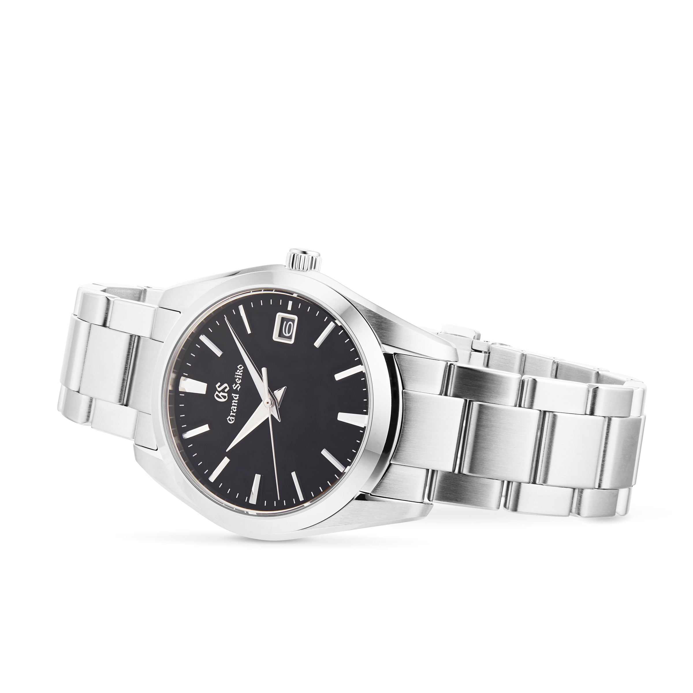 Grand Seiko Heritage SBGX261 | 37mm Stainless Steel Quartz Watch - Black Dial - Image 3