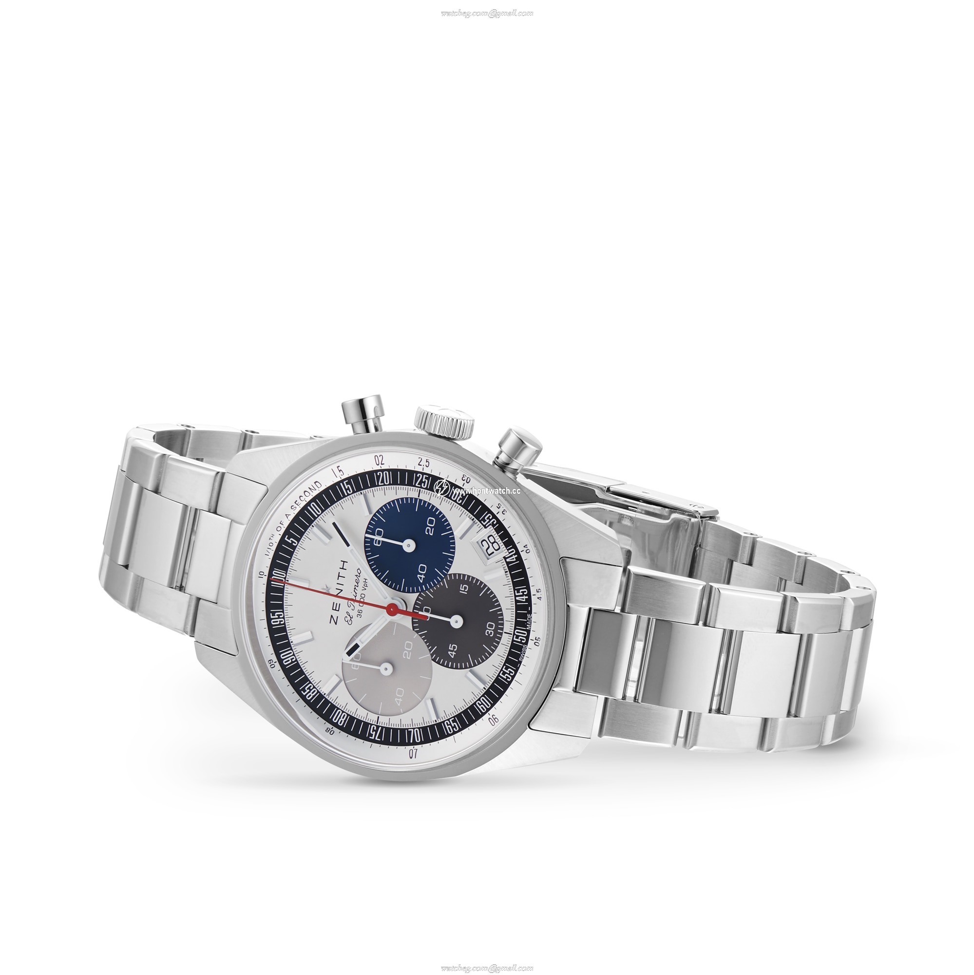 Zenith Chronomaster Original 38mm Silver Dial - Automatic Stainless Steel Watch - Image 2