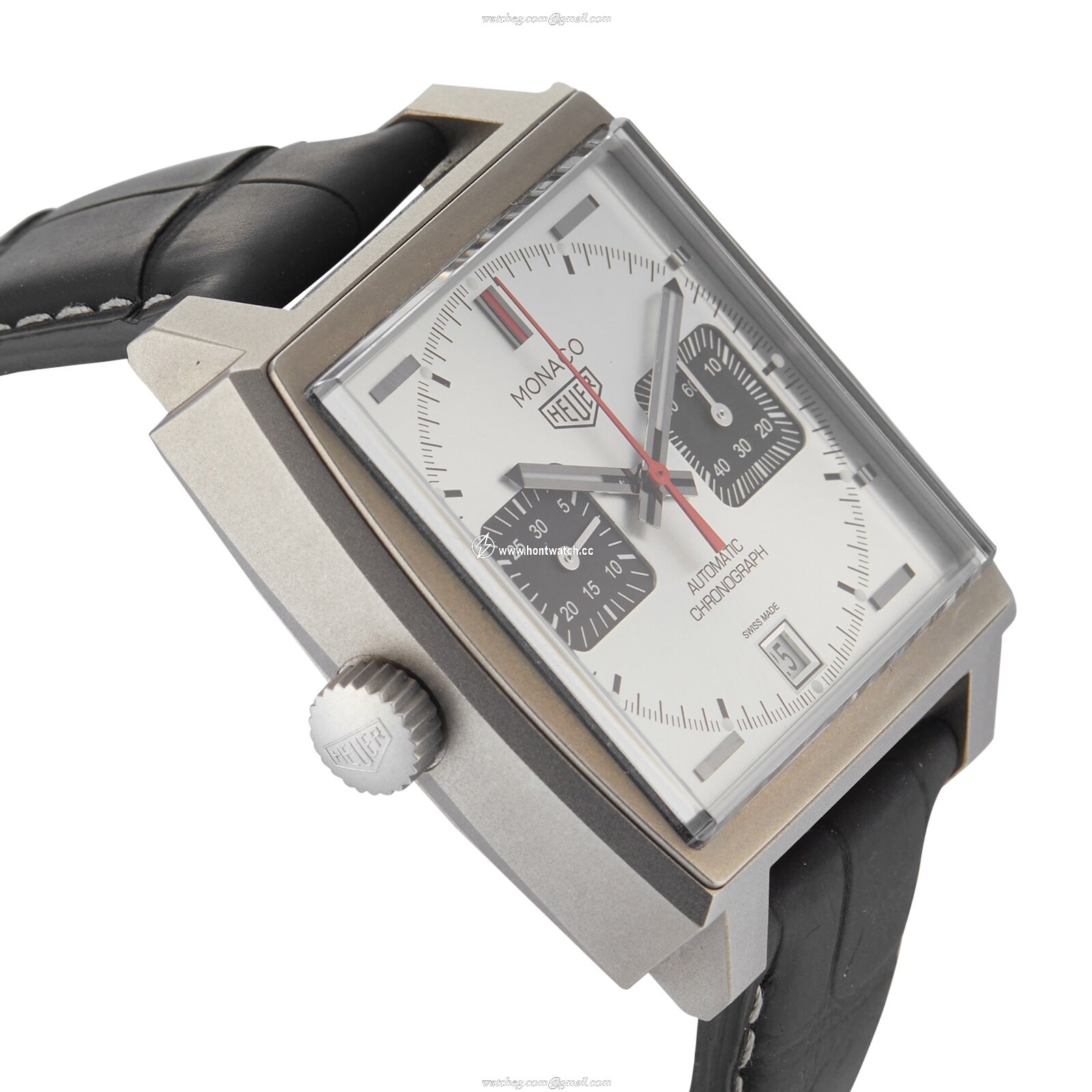 TAG Heuer Monaco CAW218B.FC6496 | Titanium Automatic Grey Watch - 39mm - Image 2