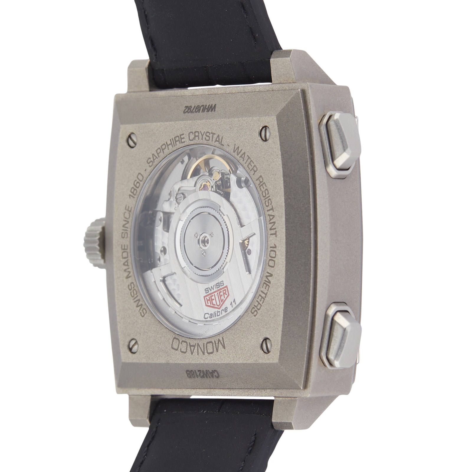TAG Heuer Monaco CAW218B.FC6496 | Titanium Automatic Grey Watch - 39mm - Image 4