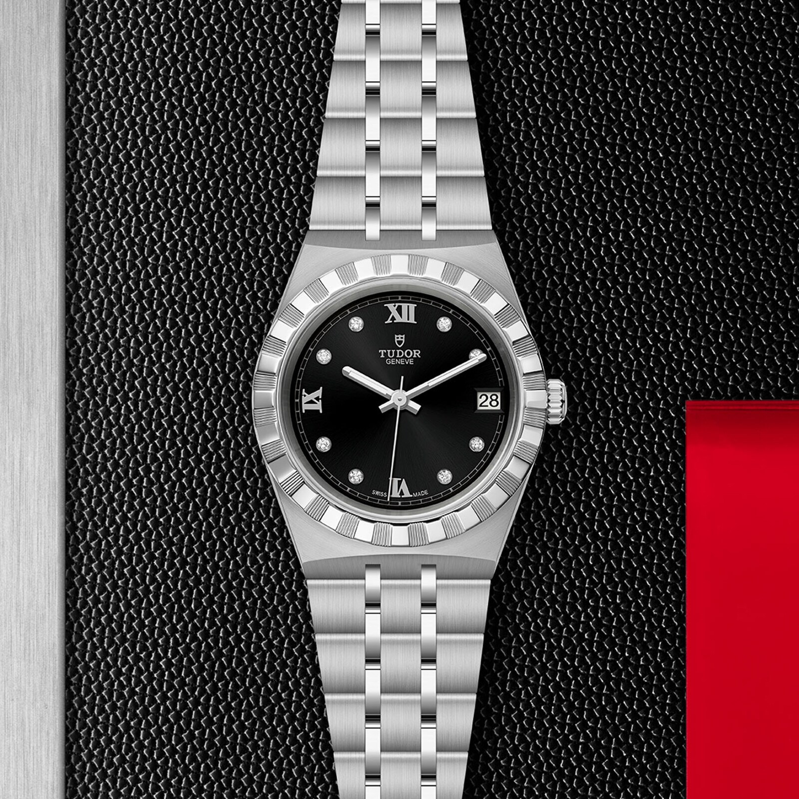 Tudor Royal M28400-0004 Automatic Watch - 34mm Black Dial & Steel Bracelet - Image 4