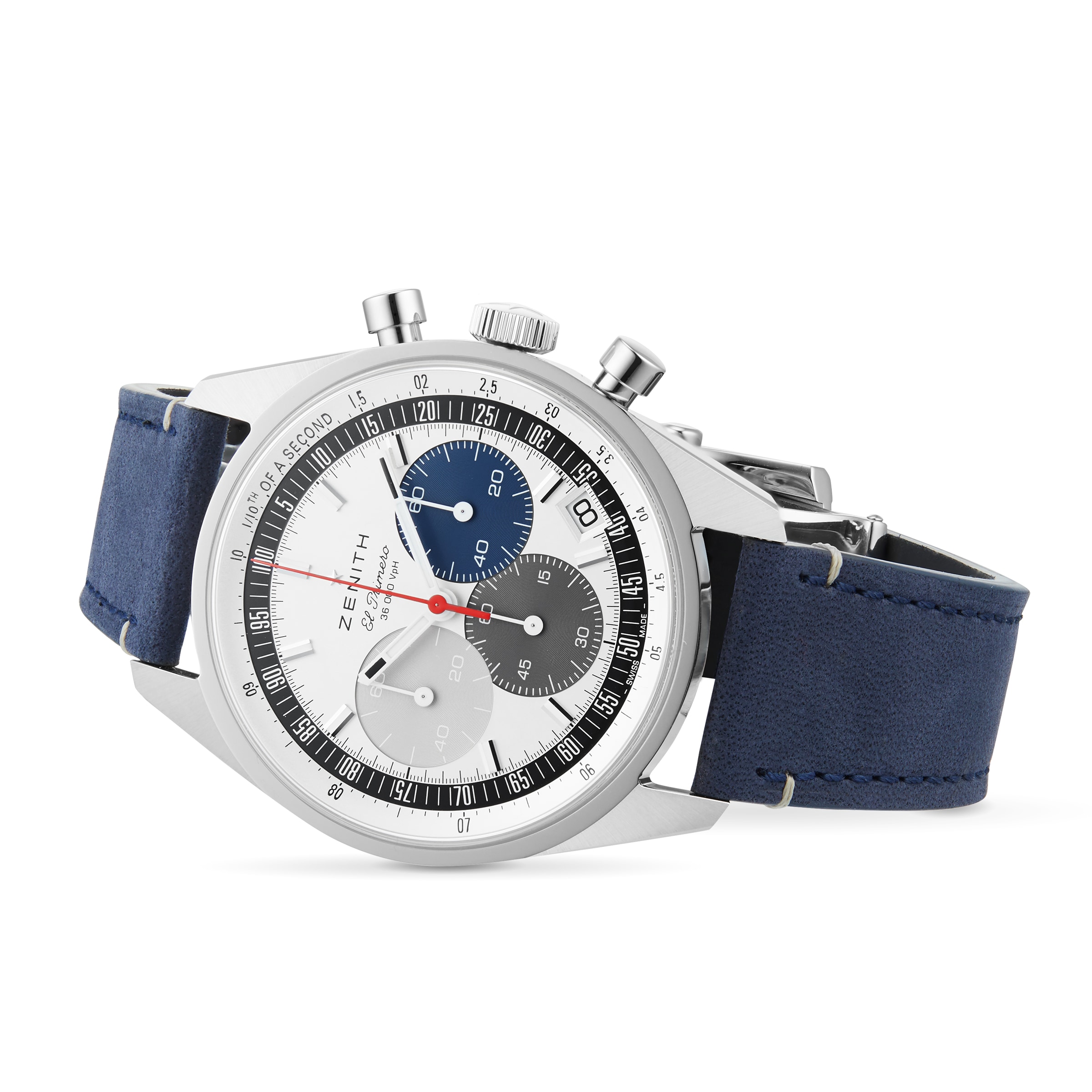 Zenith Chronomaster Original 38mm Automatic Silver Dial - Stainless Steel - Image 4