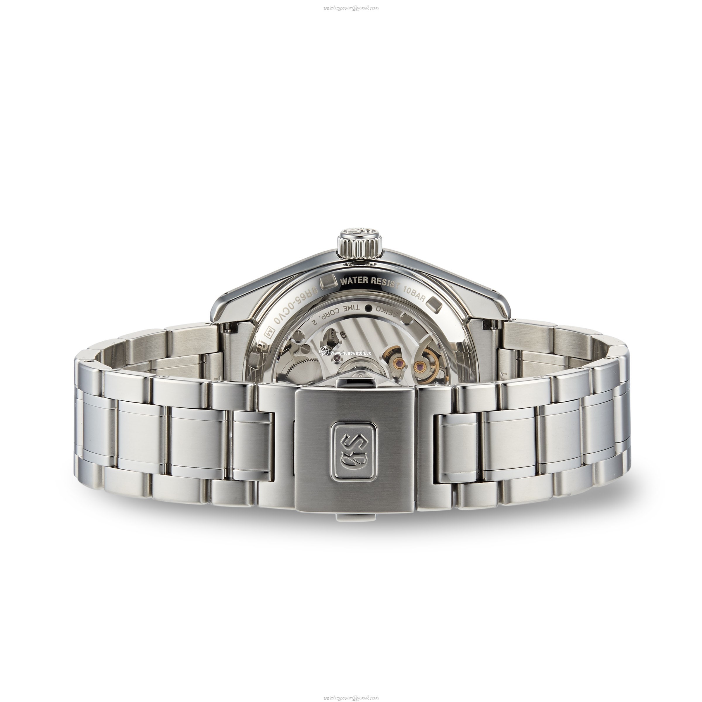 Grand Seiko Heritage SBGA375 Automatic Blue Watch - 40mm Stainless Steel - Image 2
