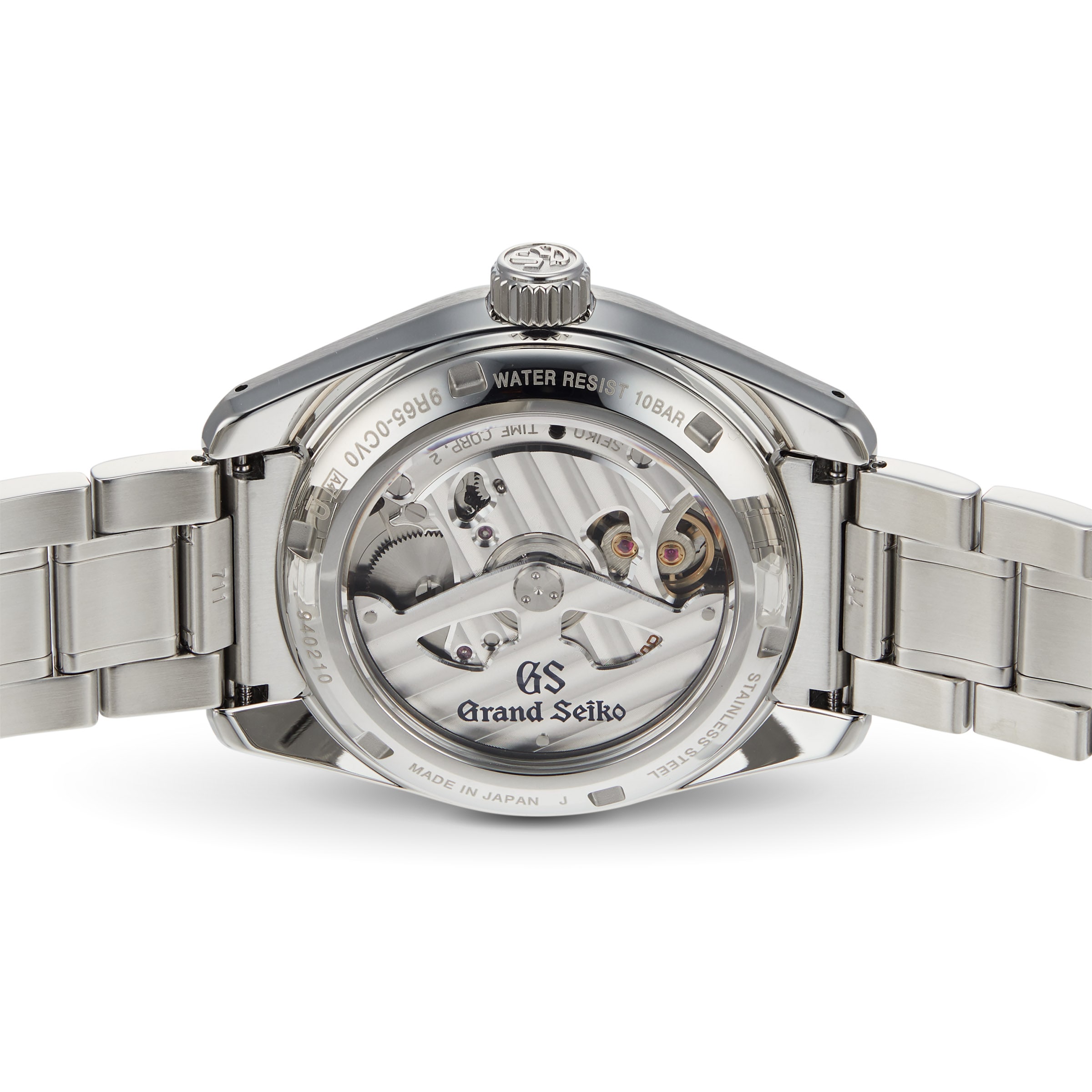 Grand Seiko Heritage SBGA375 Automatic Blue Watch - 40mm Stainless Steel - Image 3