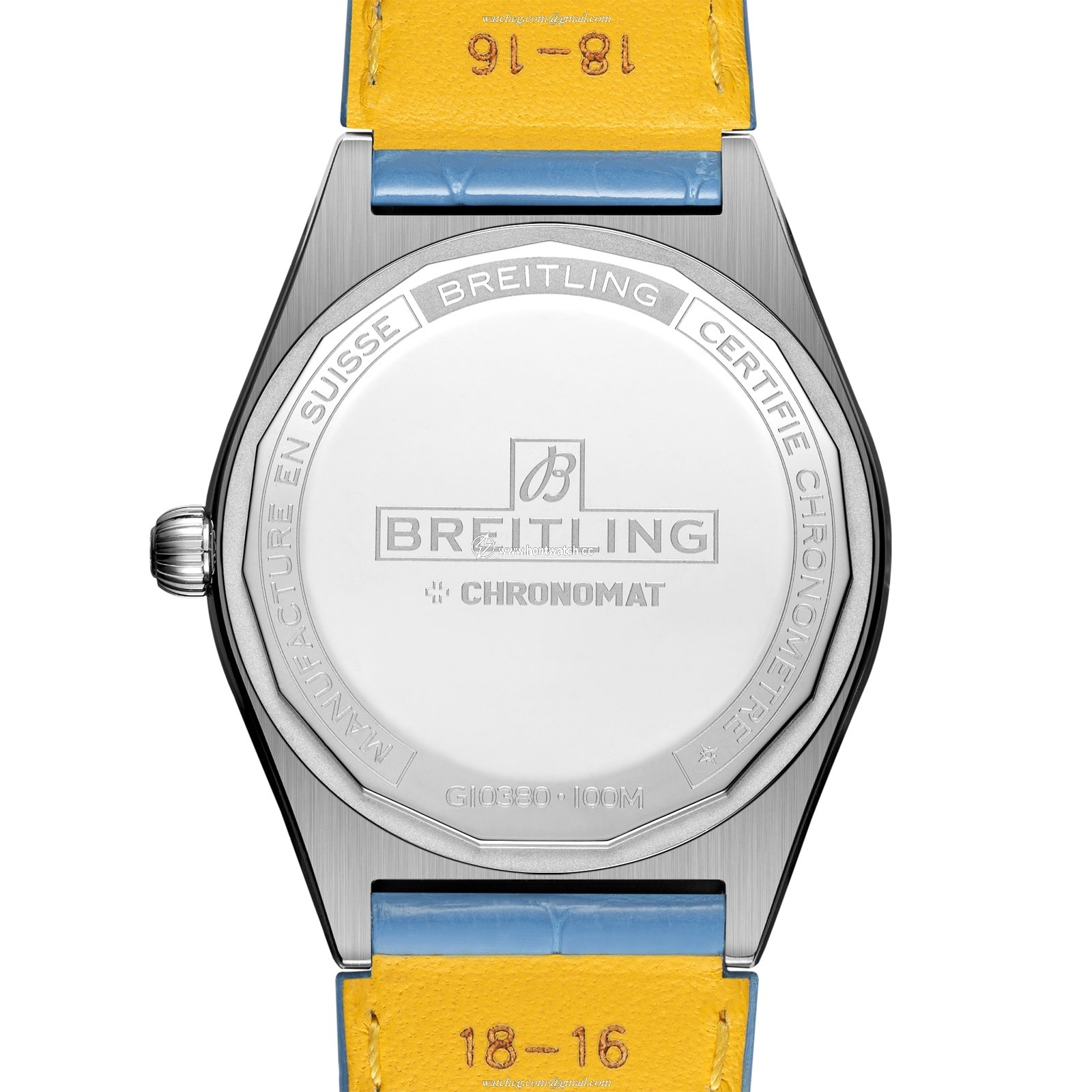 Breitling Chronomat G10380611C1P1 | 36mm Blue Dial | Automatic | Stainless Steel & White Gold - Image 2