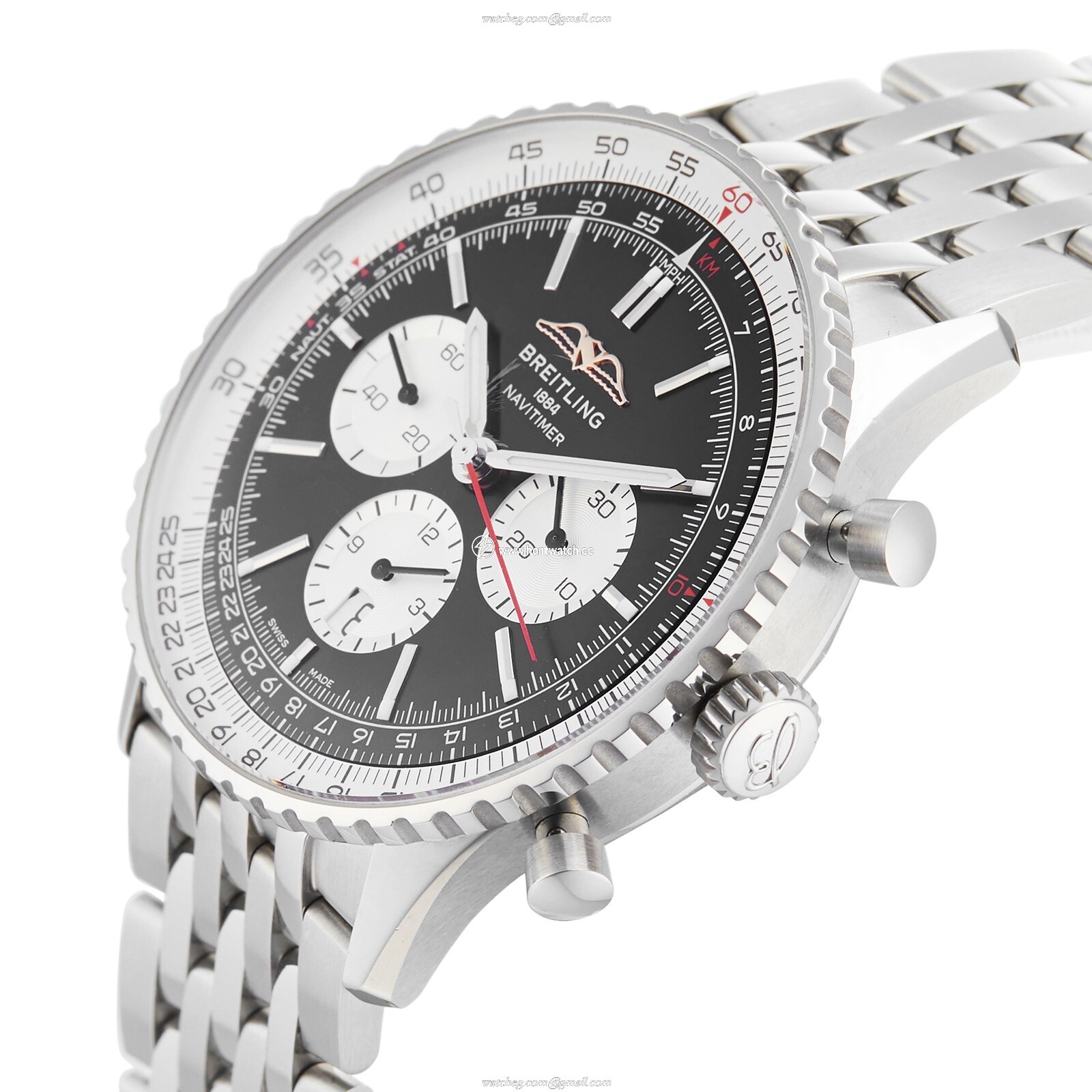 Breitling Navitimer AB0137211B1A1 | 46mm Automatic Chronograph | Black Dial - Image 2