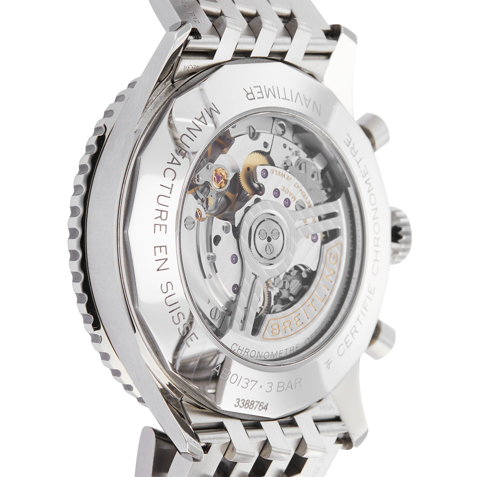 Breitling Navitimer AB0137211B1A1 | 46mm Automatic Chronograph | Black Dial - Image 4