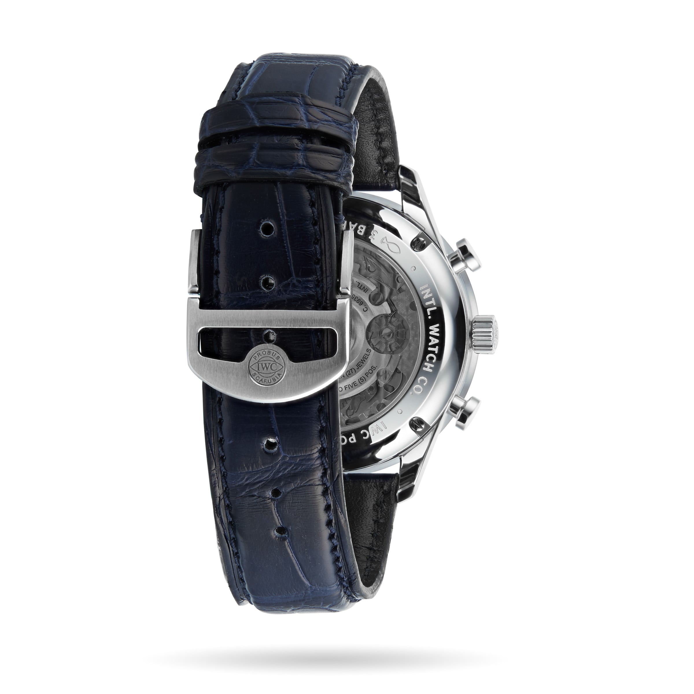 IWC Portugieser IW371605 Automatic Chronograph - 41mm Stainless Steel - Silver Dial - Image 3