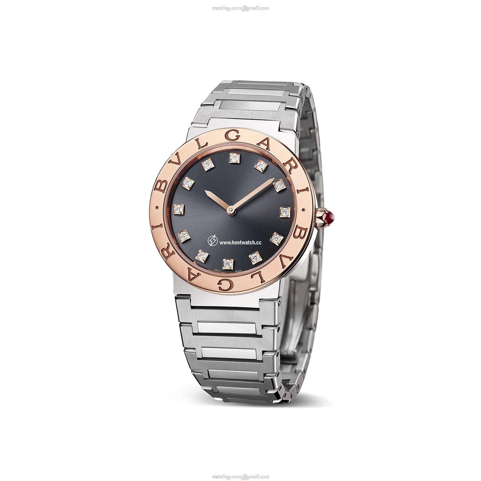 Bvlgari Bvlgari 103757 Watch | 33mm Stainless Steel | Quartz Black Dial - Image 2