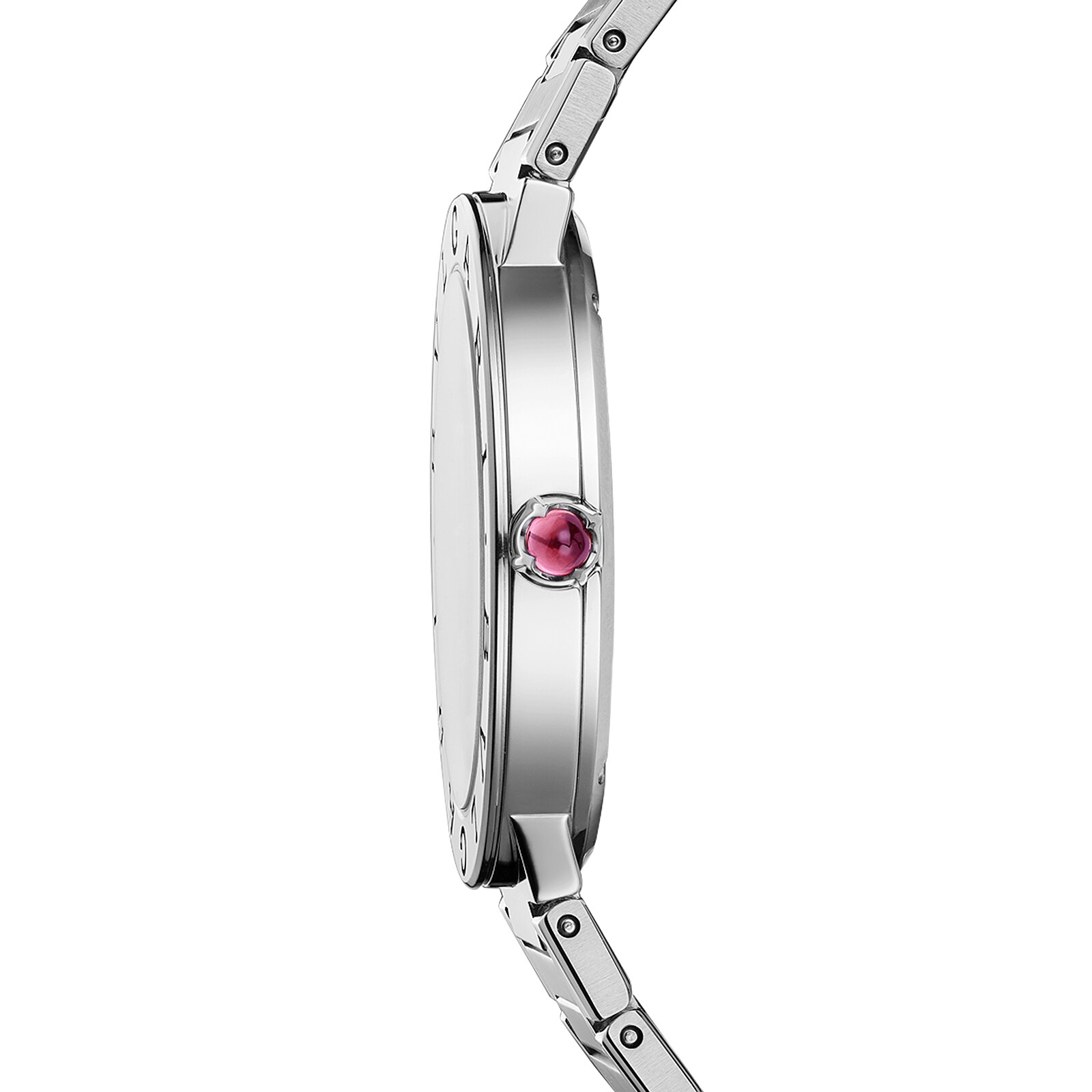 Bvlgari Bvlgari Pink Dial 33mm Quartz Watch - 18ct Rose Gold & Steel - Image 3