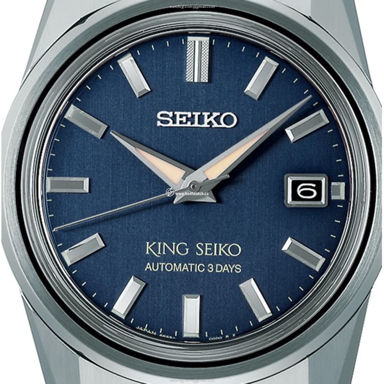 Seiko King Seiko SPB389J1 Automatic Blue Watch - 38.3mm Stainless Steel - Image 2
