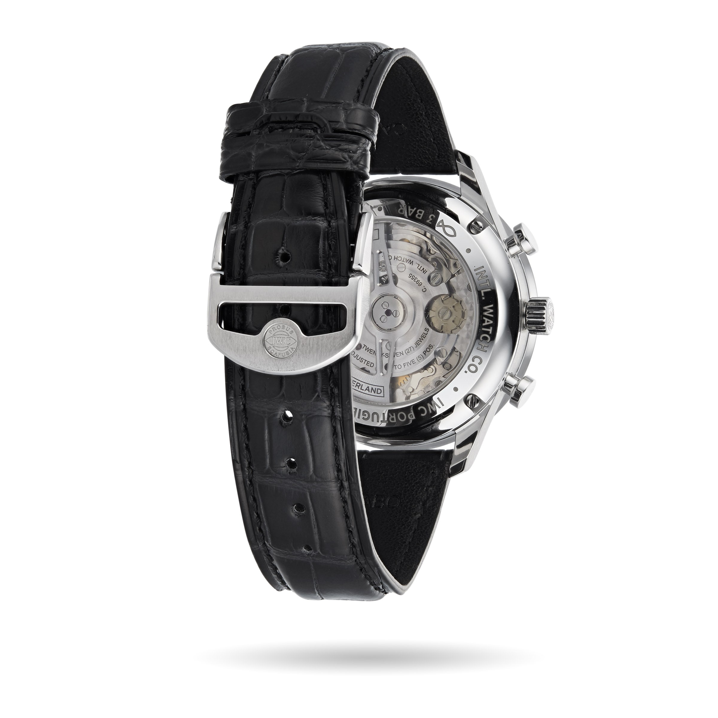 IWC Portugieser IW371604 Automatic Chronograph - 41mm Stainless Steel Silver Dial - Image 3
