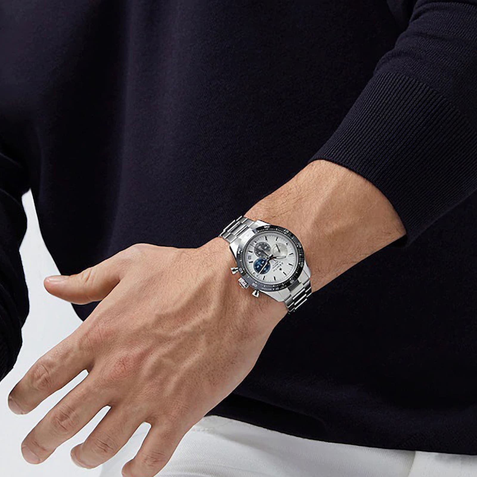 Zenith Chronomaster Sport 41mm Automatic - White Dial & Stainless Steel - Image 3