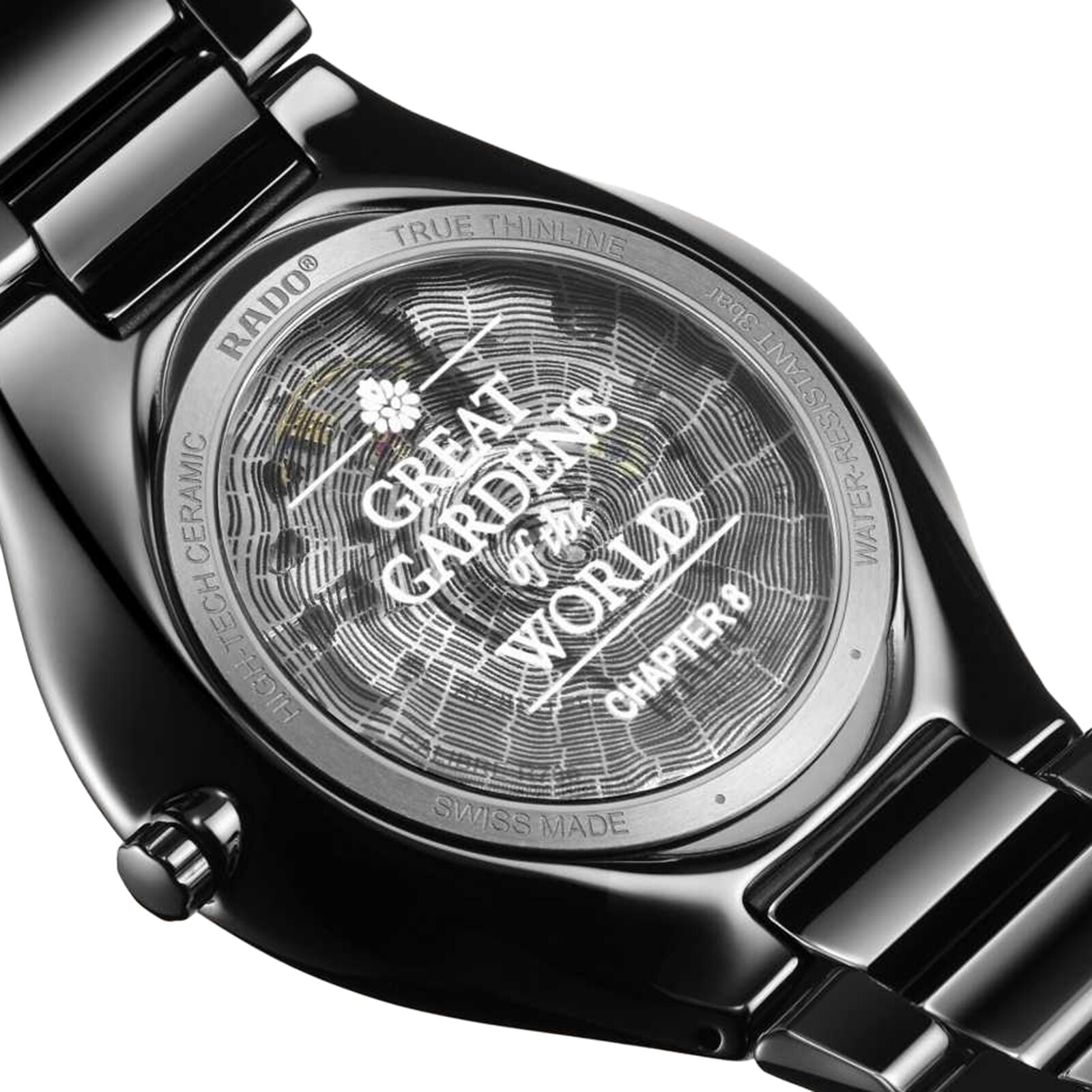 Rado True Thinline R27113152 Automatic - Black Ceramic & Titanium Watch - Image 4