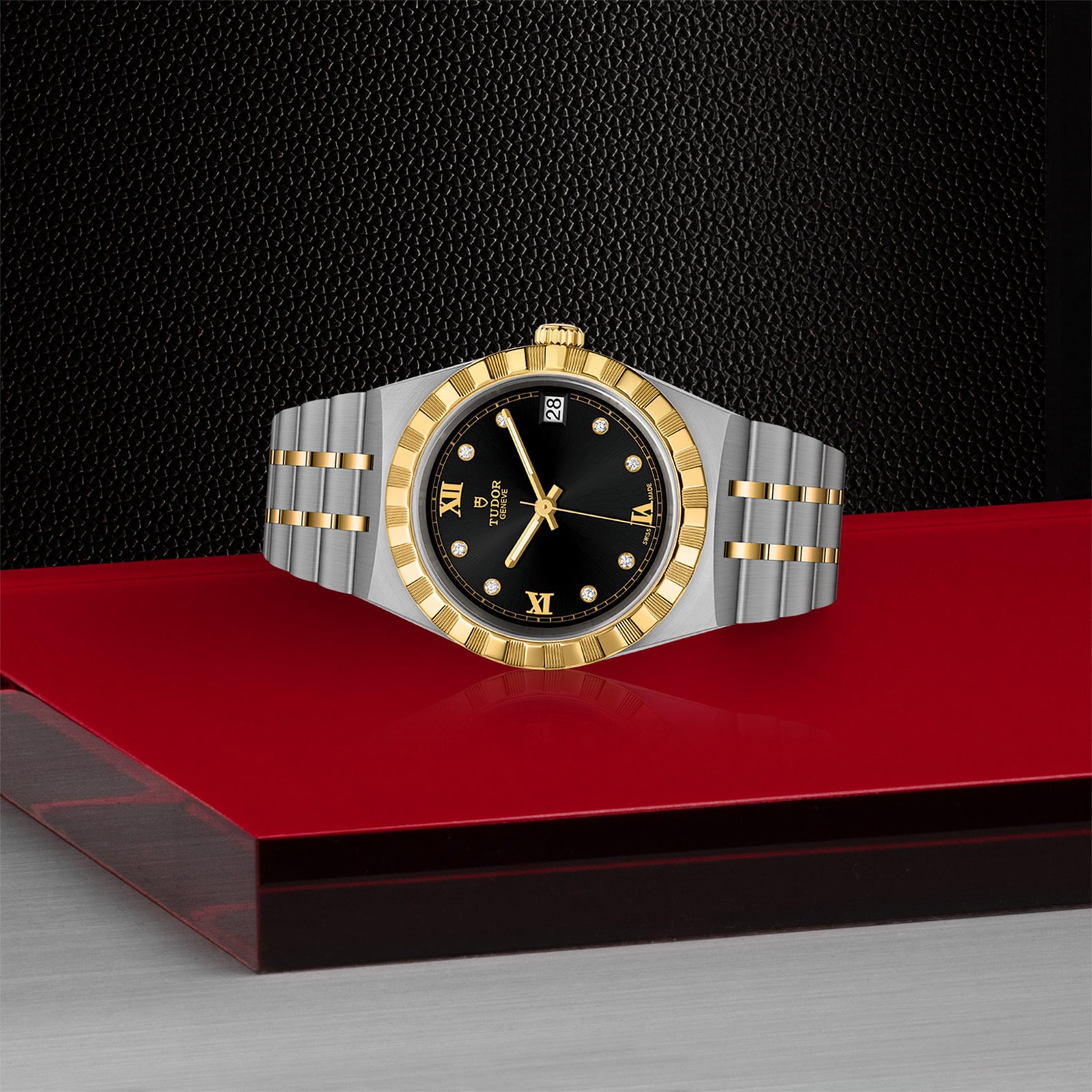 Tudor Royal M28403-0005 Automatic Watch | 34mm Black Dial | Steel & Gold - Image 4