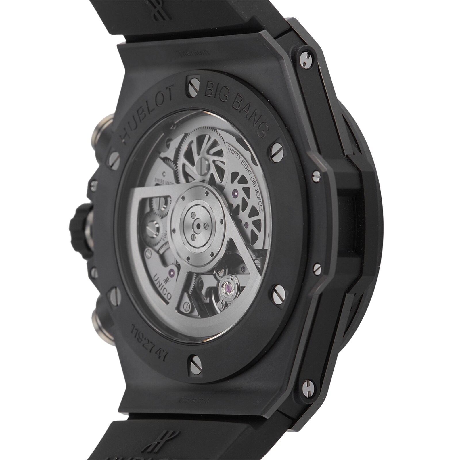 Hublot Big Bang 411.C1.1170.RX - 45mm Ceramic Automatic Black Replica Watch - Image 4
