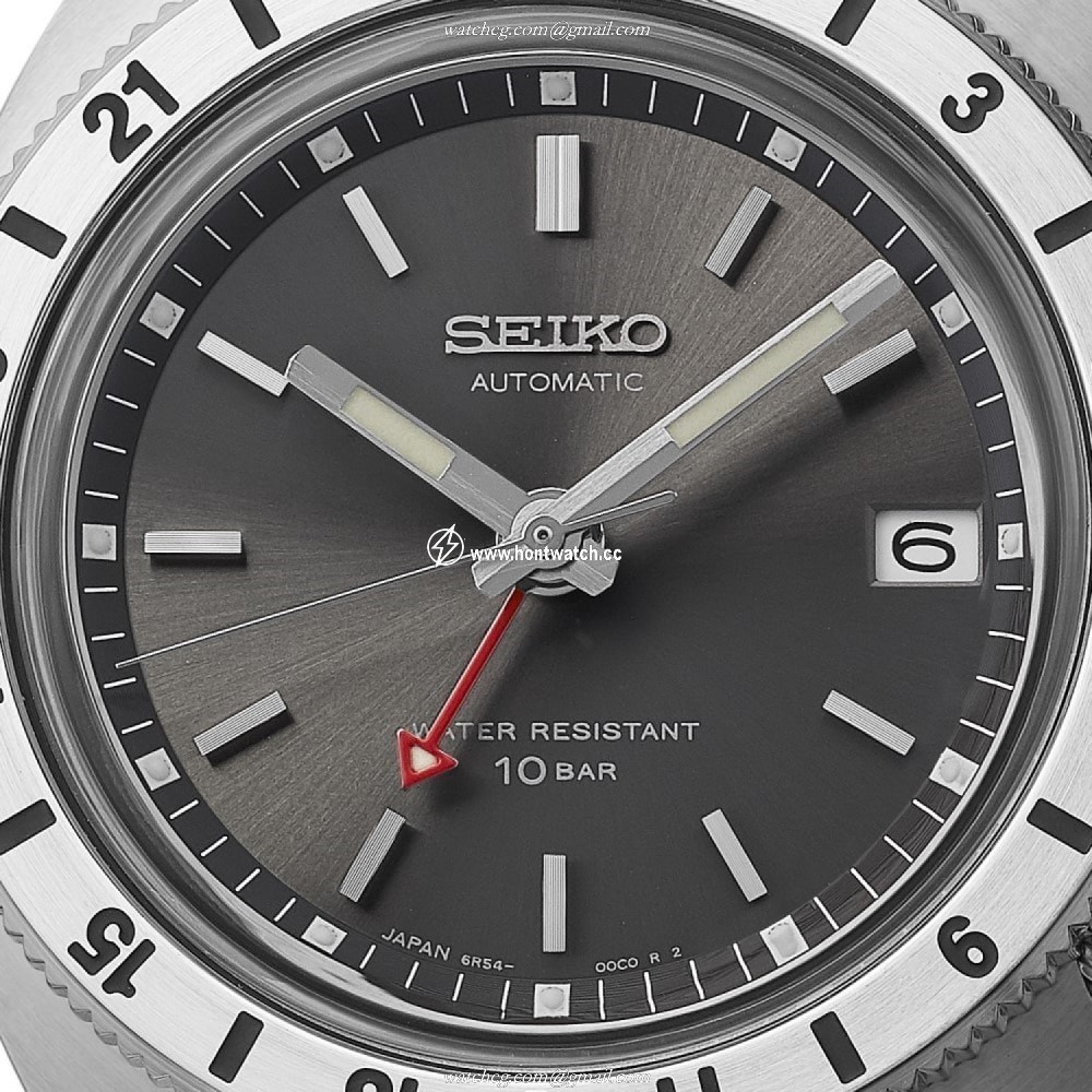 Seiko Prospex SPB411J1 Automatic GMT Grey Dial - Stainless Steel Watch - Image 2