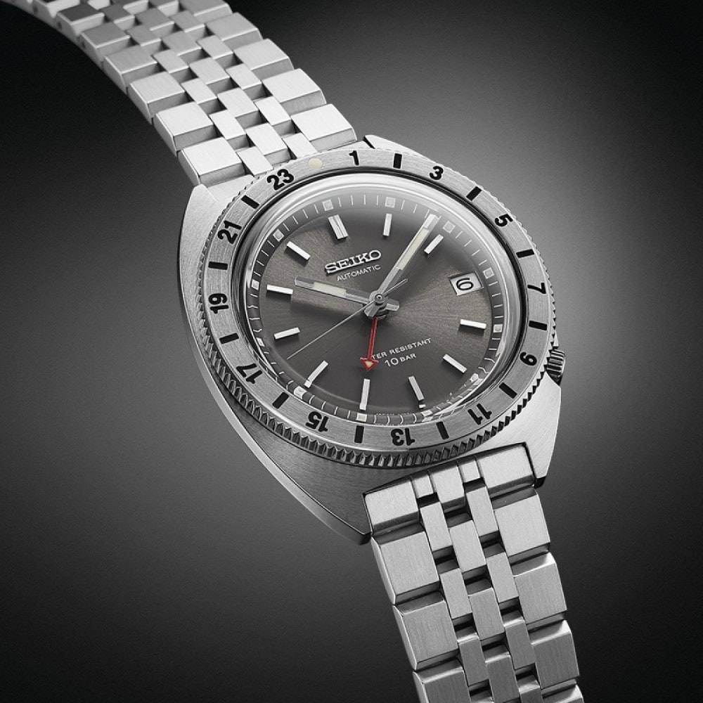 Seiko Prospex SPB411J1 Automatic GMT Grey Dial - Stainless Steel Watch - Image 3