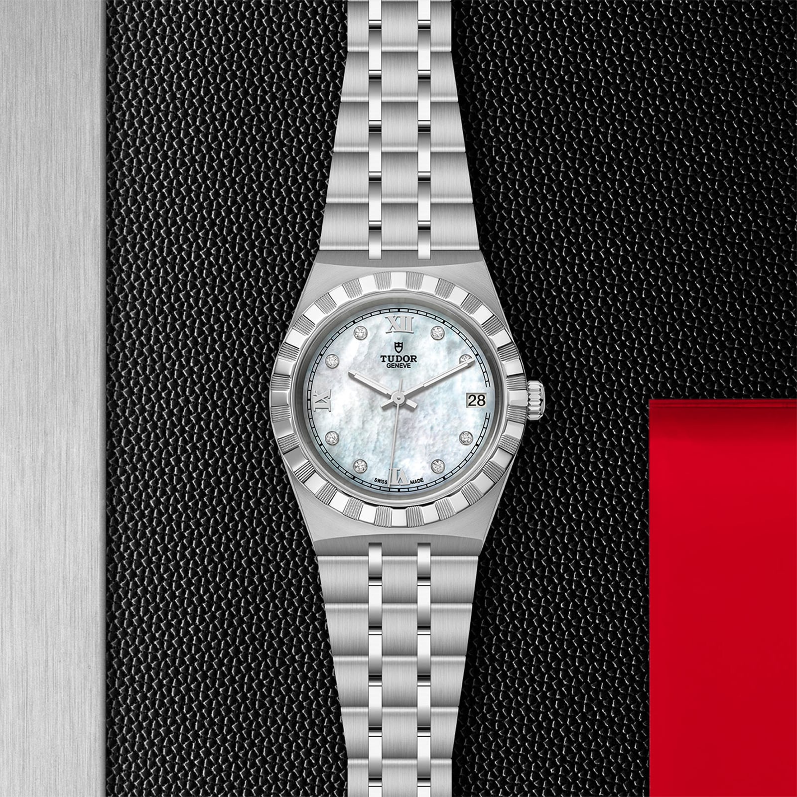 Tudor Royal M28400-0005 Automatic Watch - 34mm Stainless Steel - White Dial - Image 3