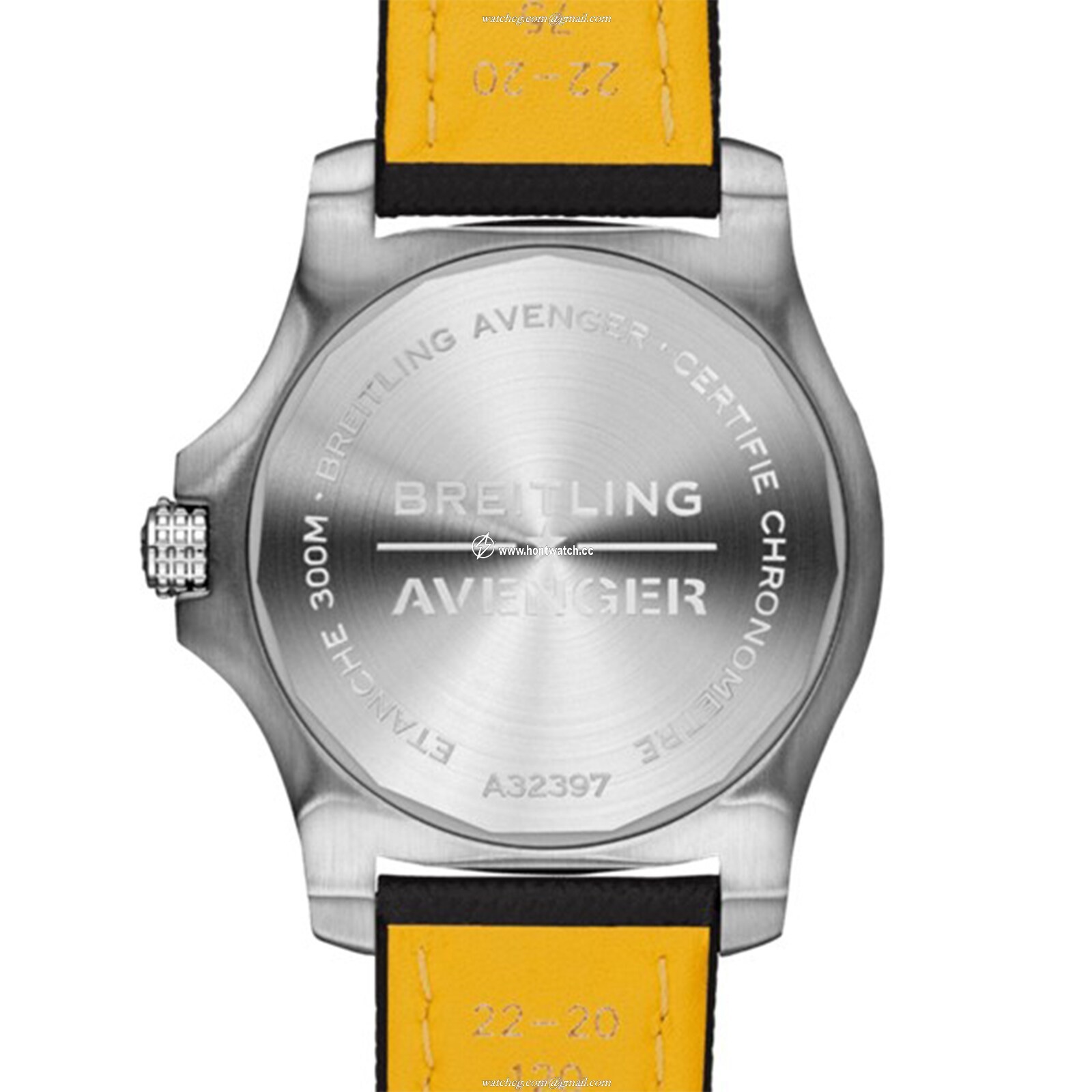 Breitling Avenger A32397101A1X1 - 43mm Stainless Steel Automatic Watch - White Dial - Image 2
